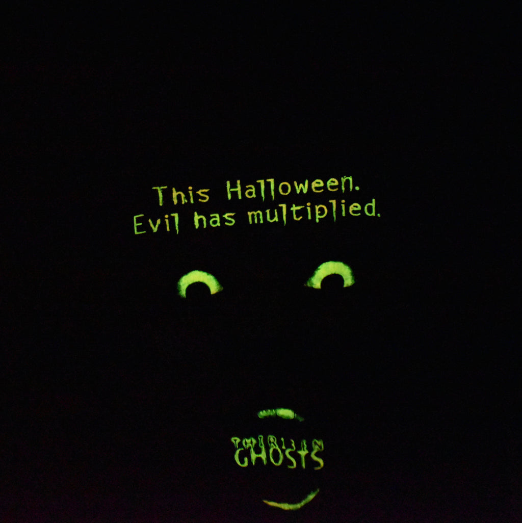 2001 thir13en ghosts vintage glow in the dark classic y2k horror movie t-shirt