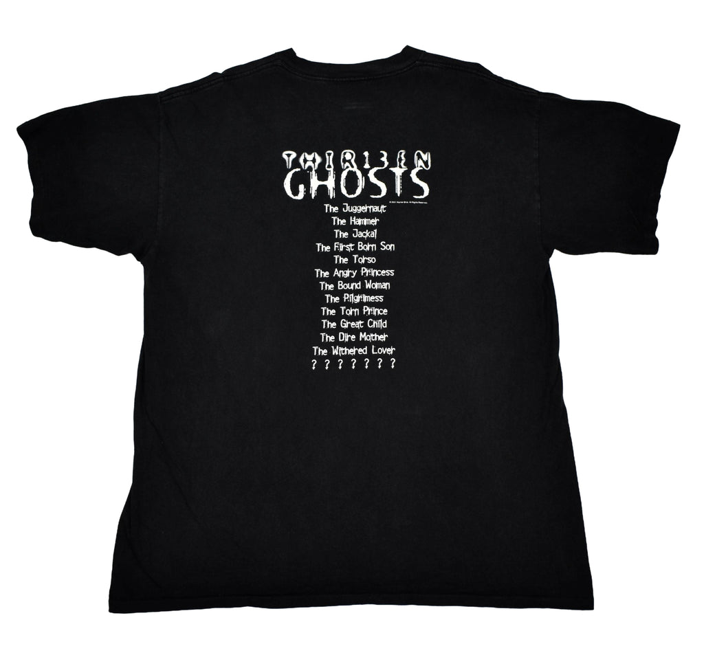 2001 thir13en ghosts vintage glow in the dark classic y2k horror movie t-shirt