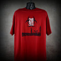 2003 28 days later vintage danny boyle  classic y2k post-apocalyptic horror movie t-shirt