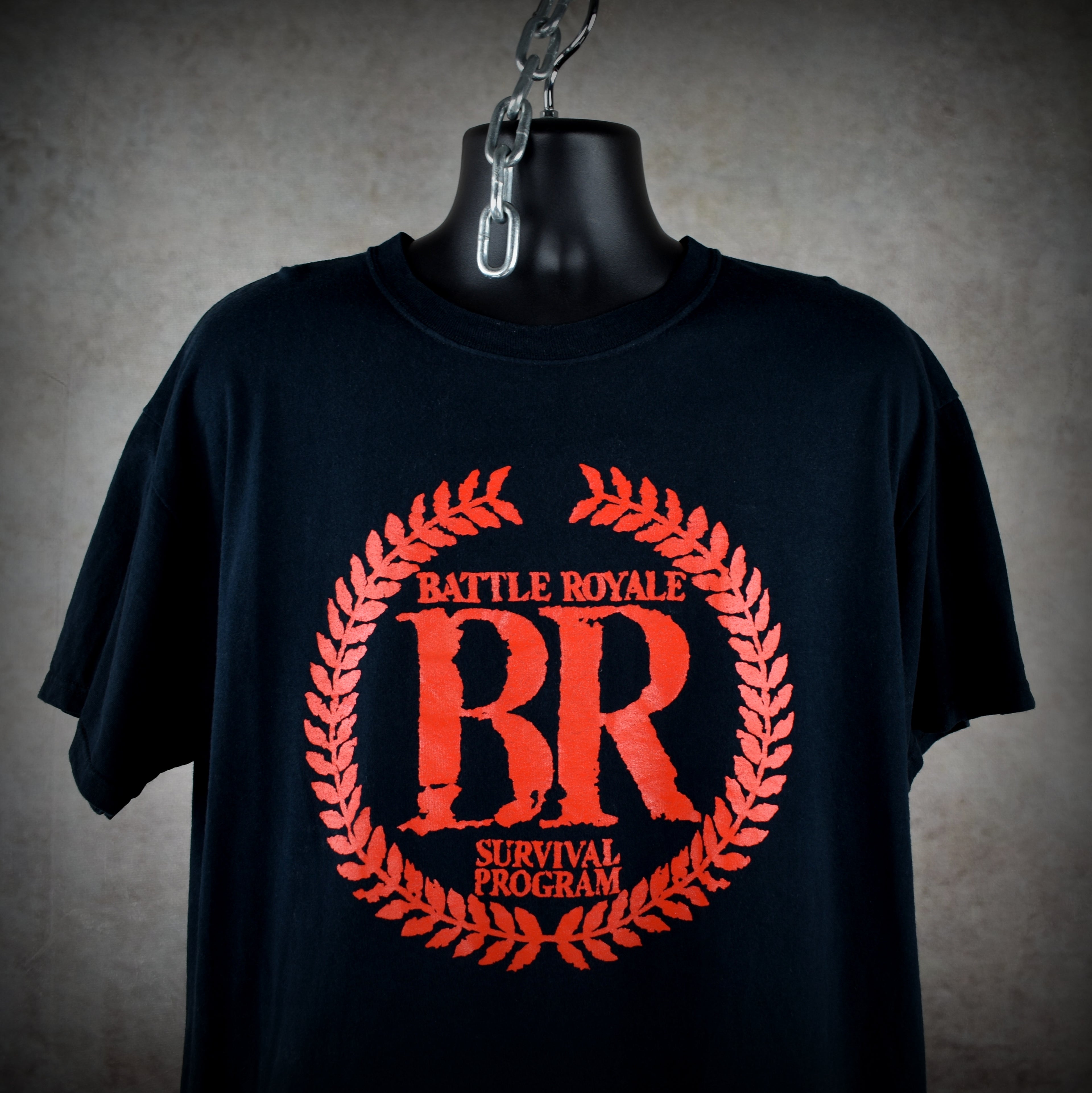2000s battle royale vintage cult classic y2k asian extreme splatter horror movie t-shirt