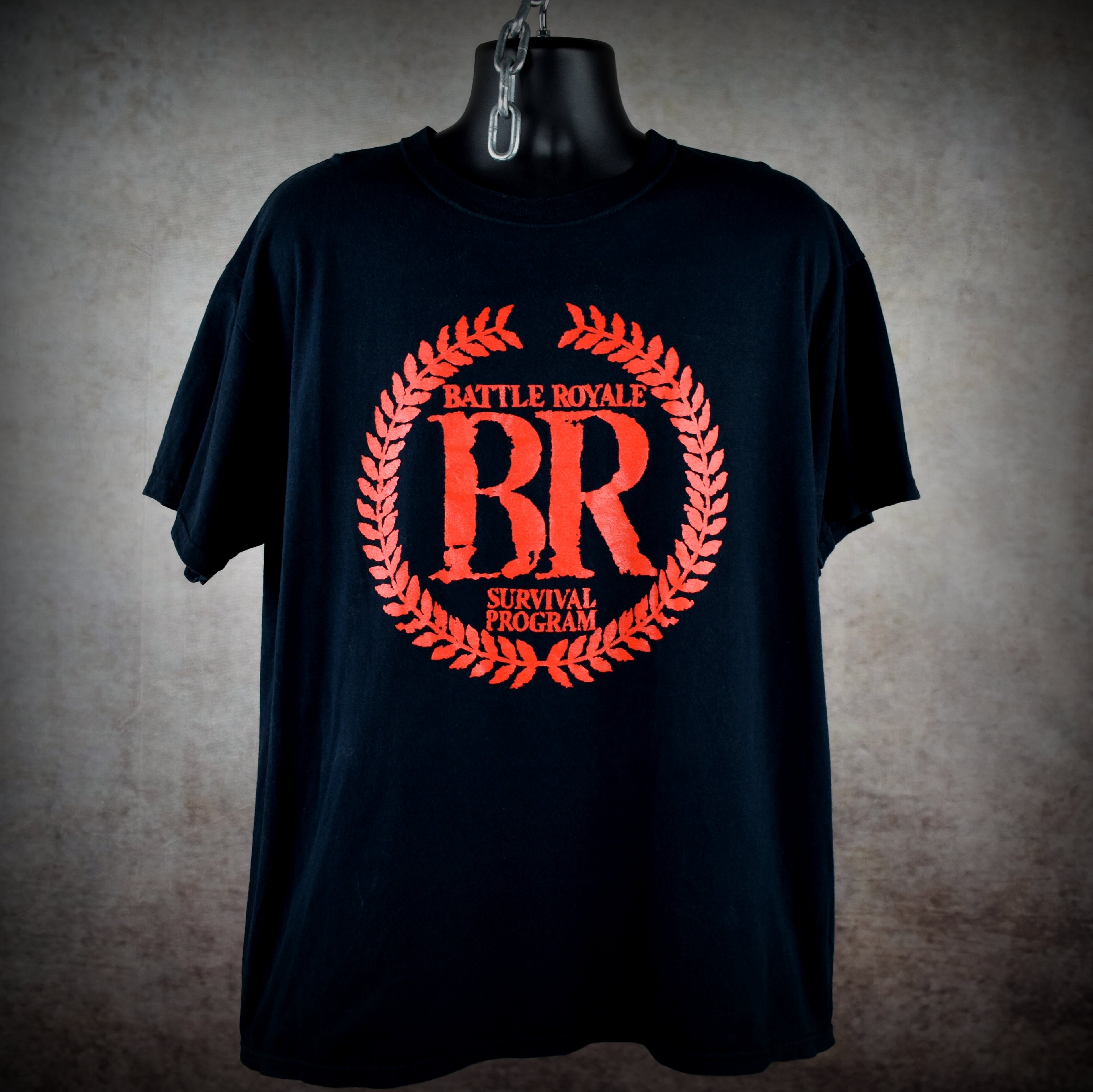 2000s battle royale vintage cult classic y2k asian extreme splatter horror movie t-shirt