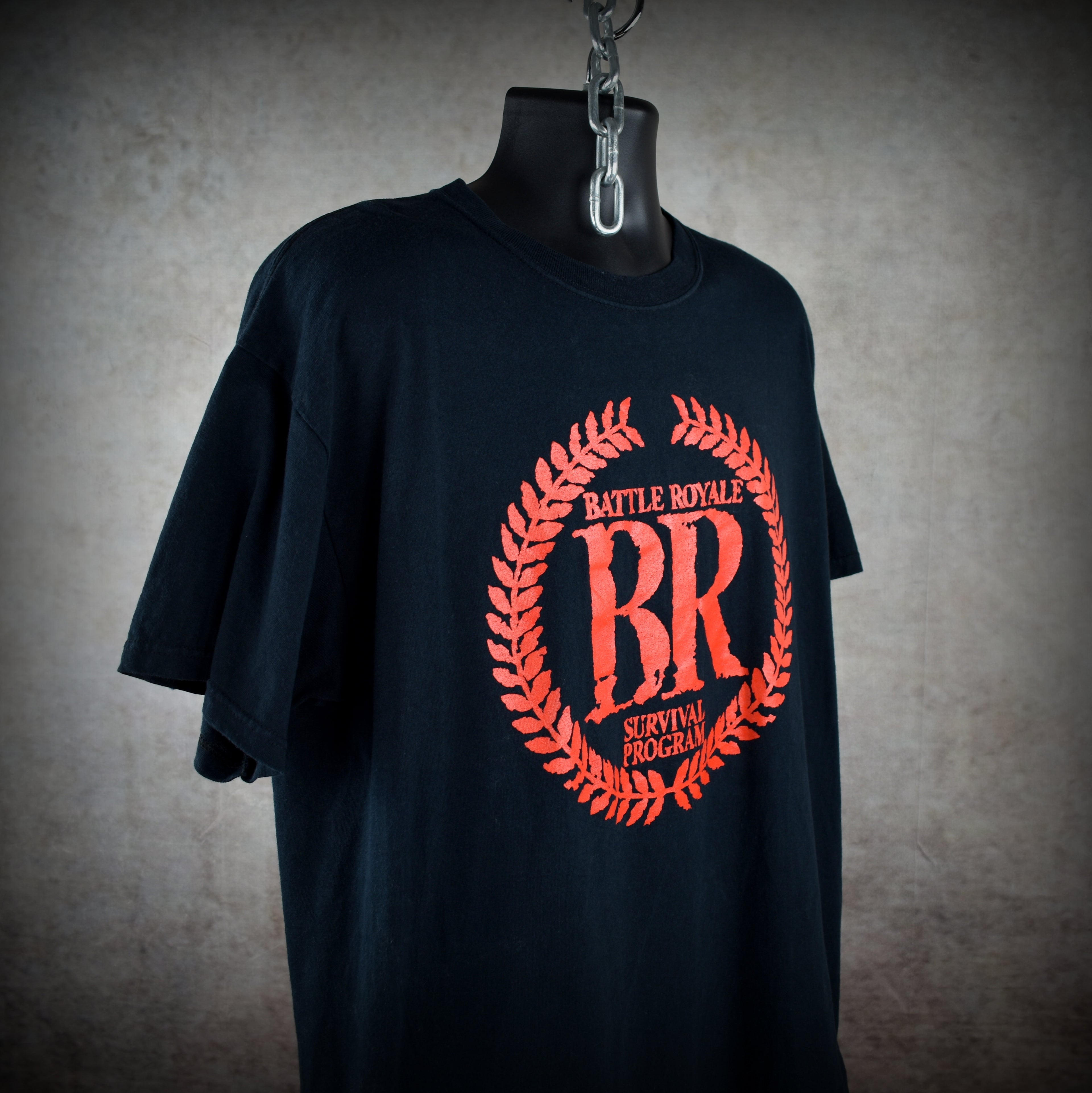 2000s battle royale vintage cult classic y2k asian extreme splatter horror movie t-shirt