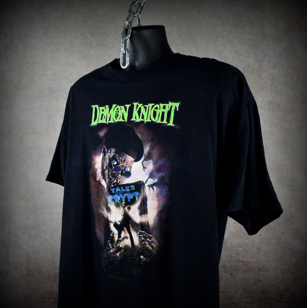 1994 tales from the crypt presents: demon knight vintage 90s cult classic horror movie rare soundtrack promo t-shirt