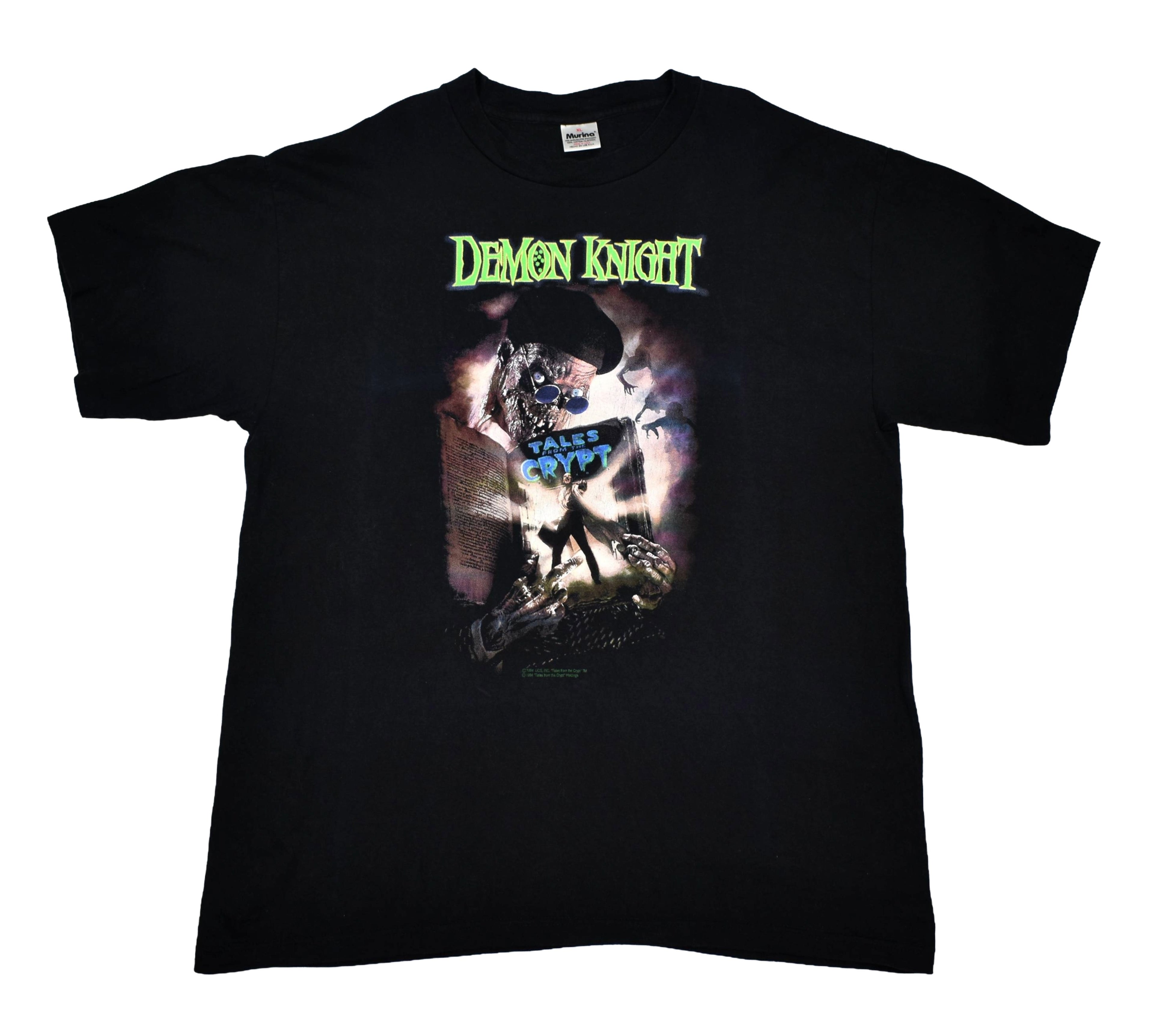 1994 tales from the crypt presents: demon knight vintage 90s cult classic horror movie rare soundtrack promo t-shirt