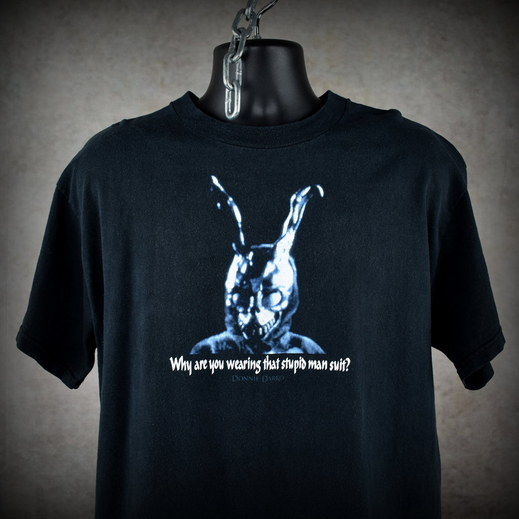2000s donnie darko vintage y2k cult classic sci-fi horror movie t-shirt