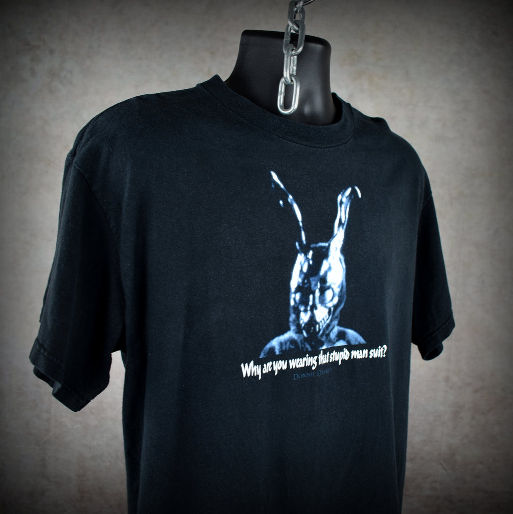 2000s donnie darko vintage y2k cult classic sci-fi horror movie t-shirt