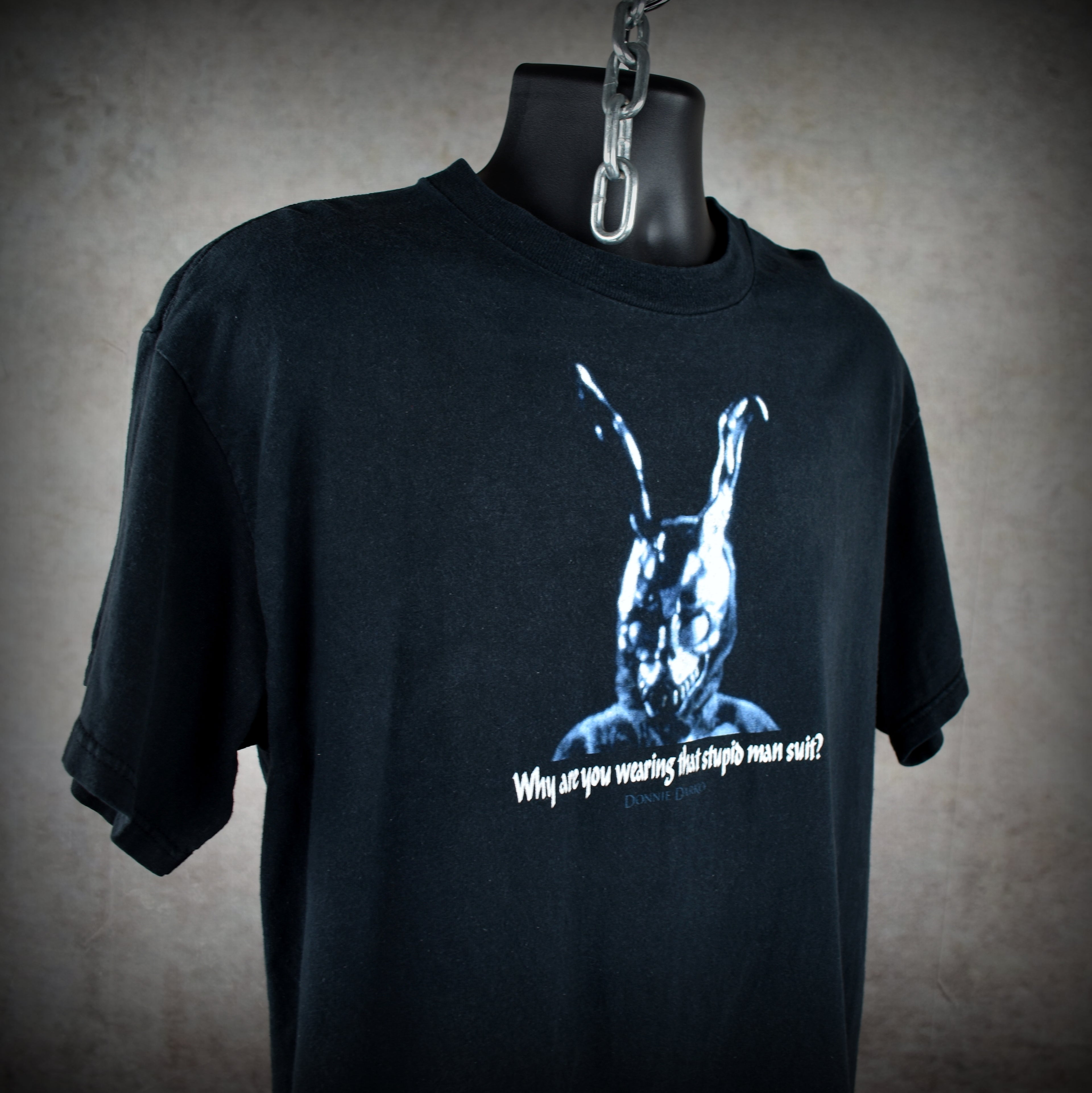 2000s donnie darko vintage y2k cult classic sci-fi horror movie t-shirt