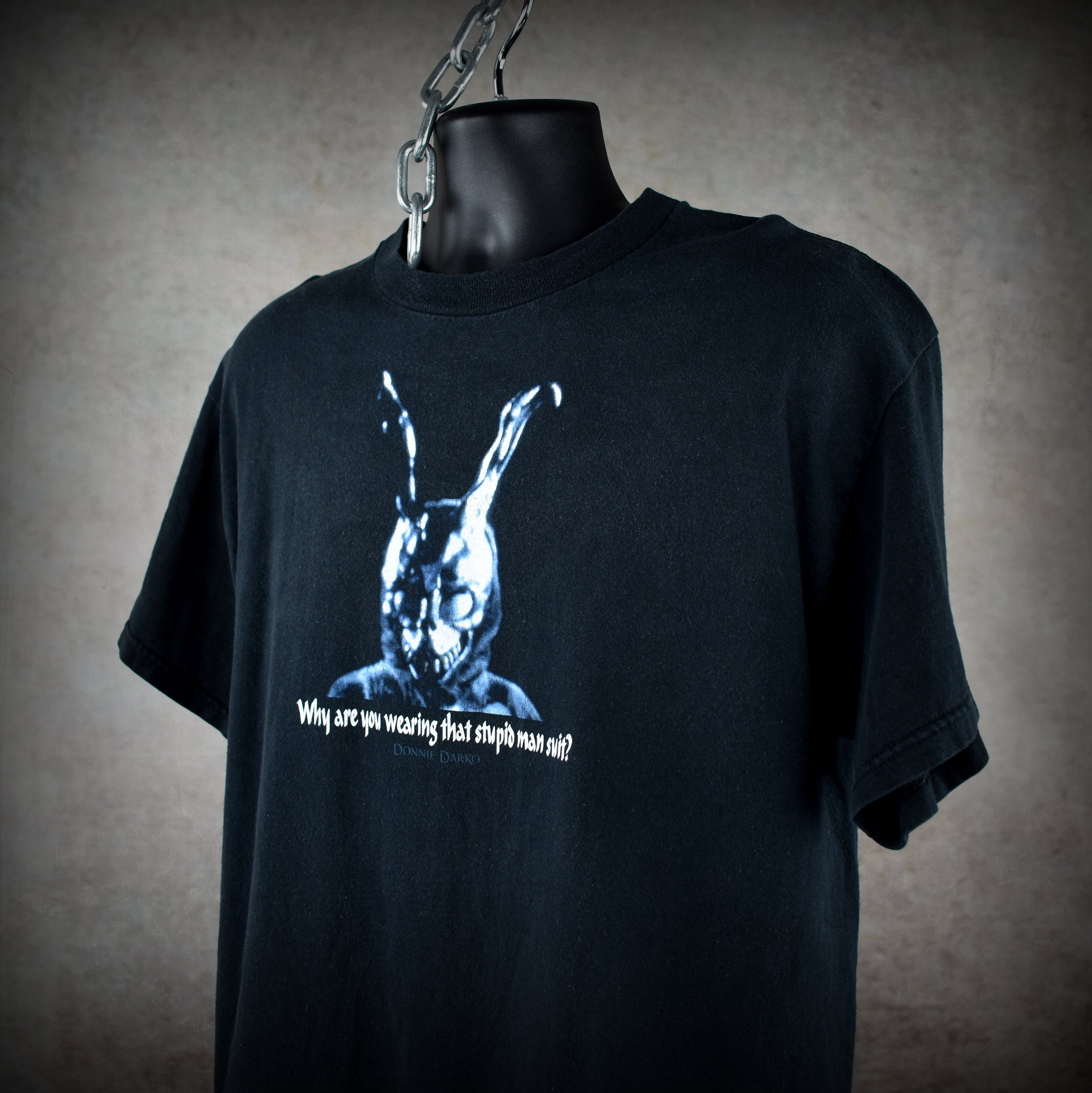 2000s donnie darko vintage y2k cult classic sci-fi horror movie t-shirt