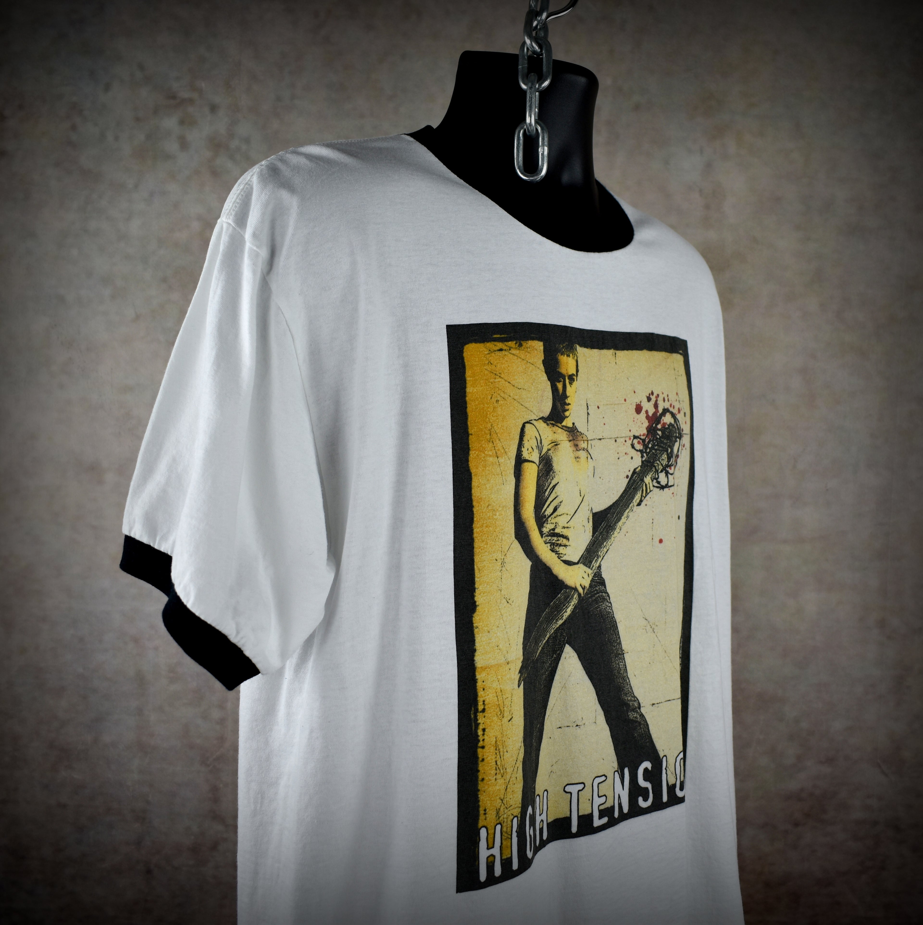 2003 high tension vintage y2k cult classic french slasher horror movie t-shirt