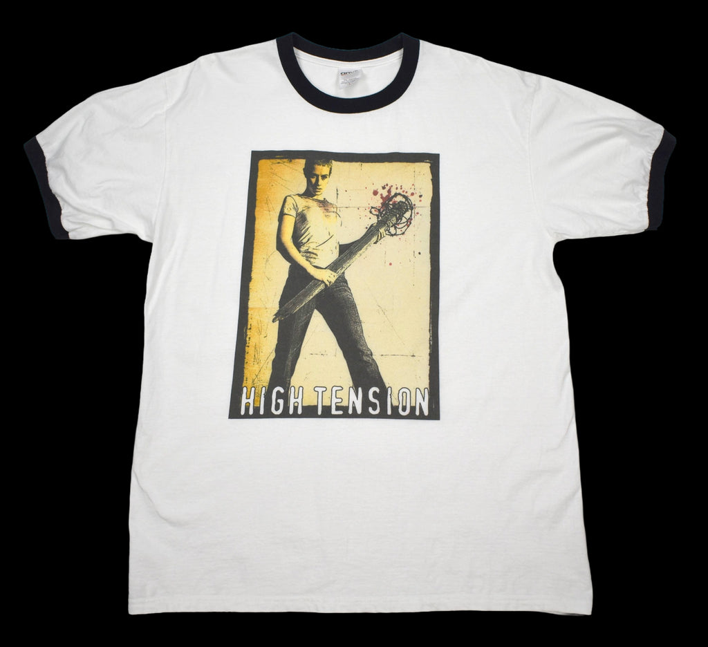 2003 high tension vintage y2k cult classic french slasher horror movie t-shirt
