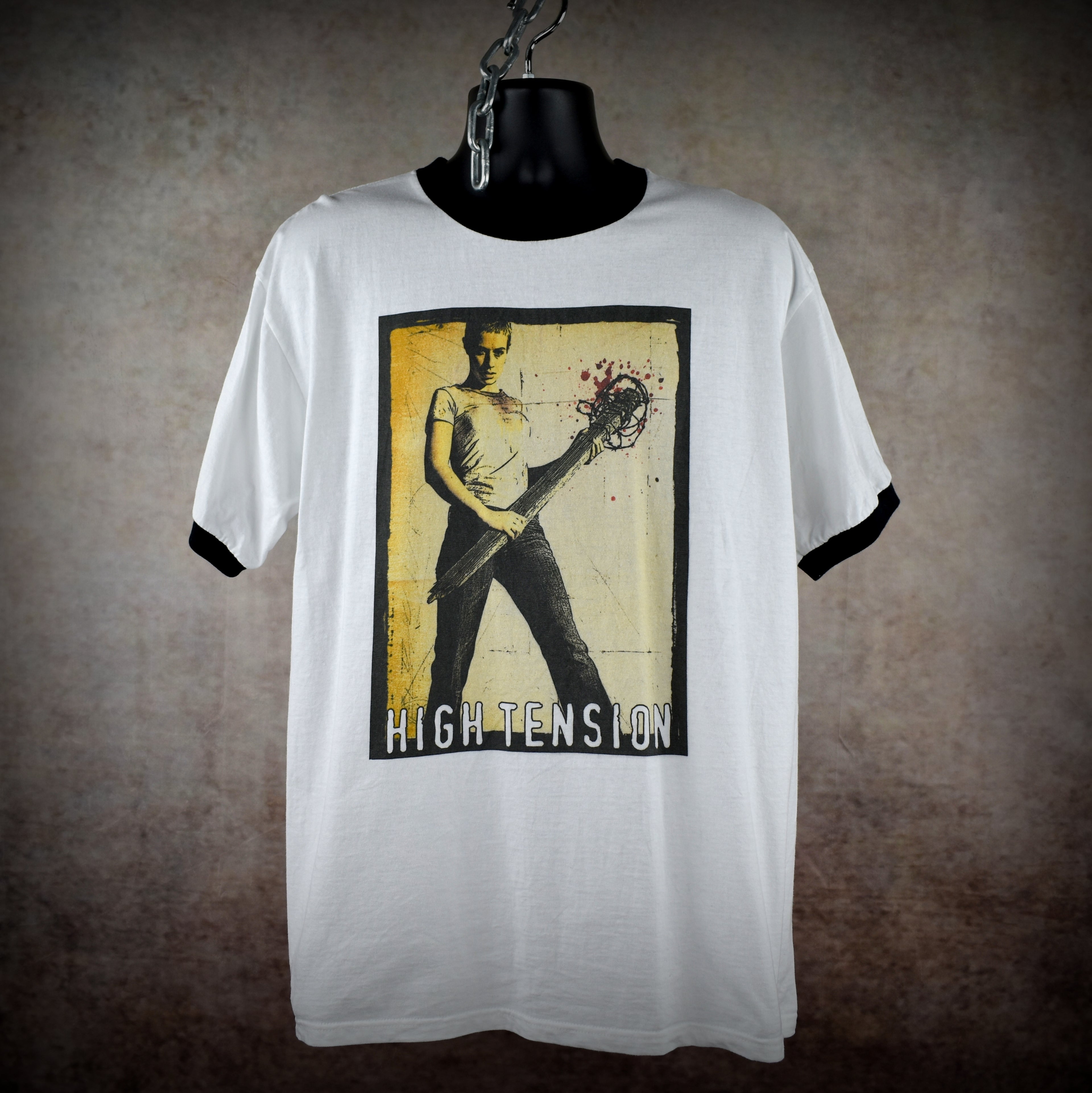 2003 high tension vintage y2k cult classic french slasher horror movie t-shirt