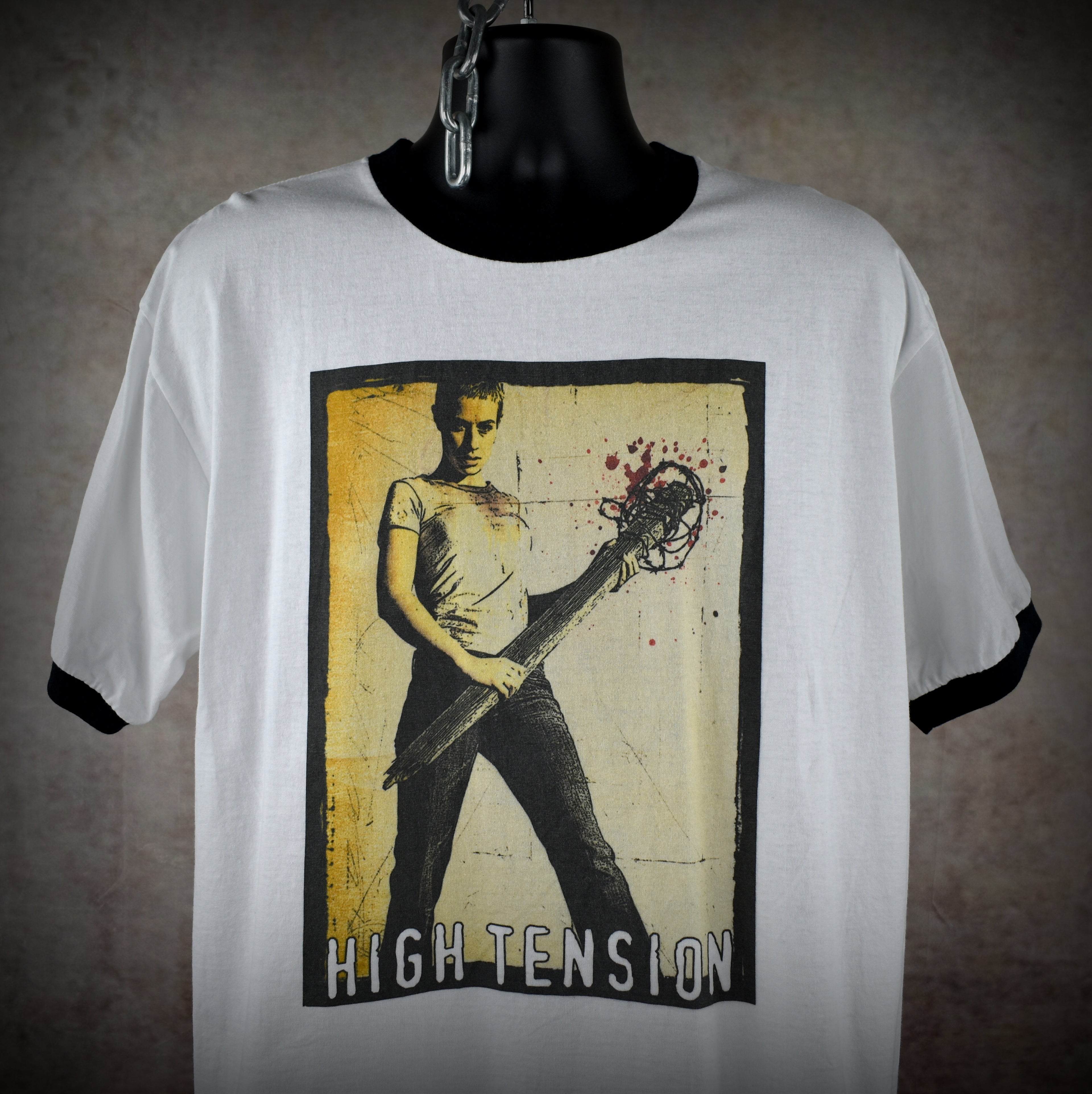 2003 high tension vintage y2k cult classic french slasher horror movie t-shirt