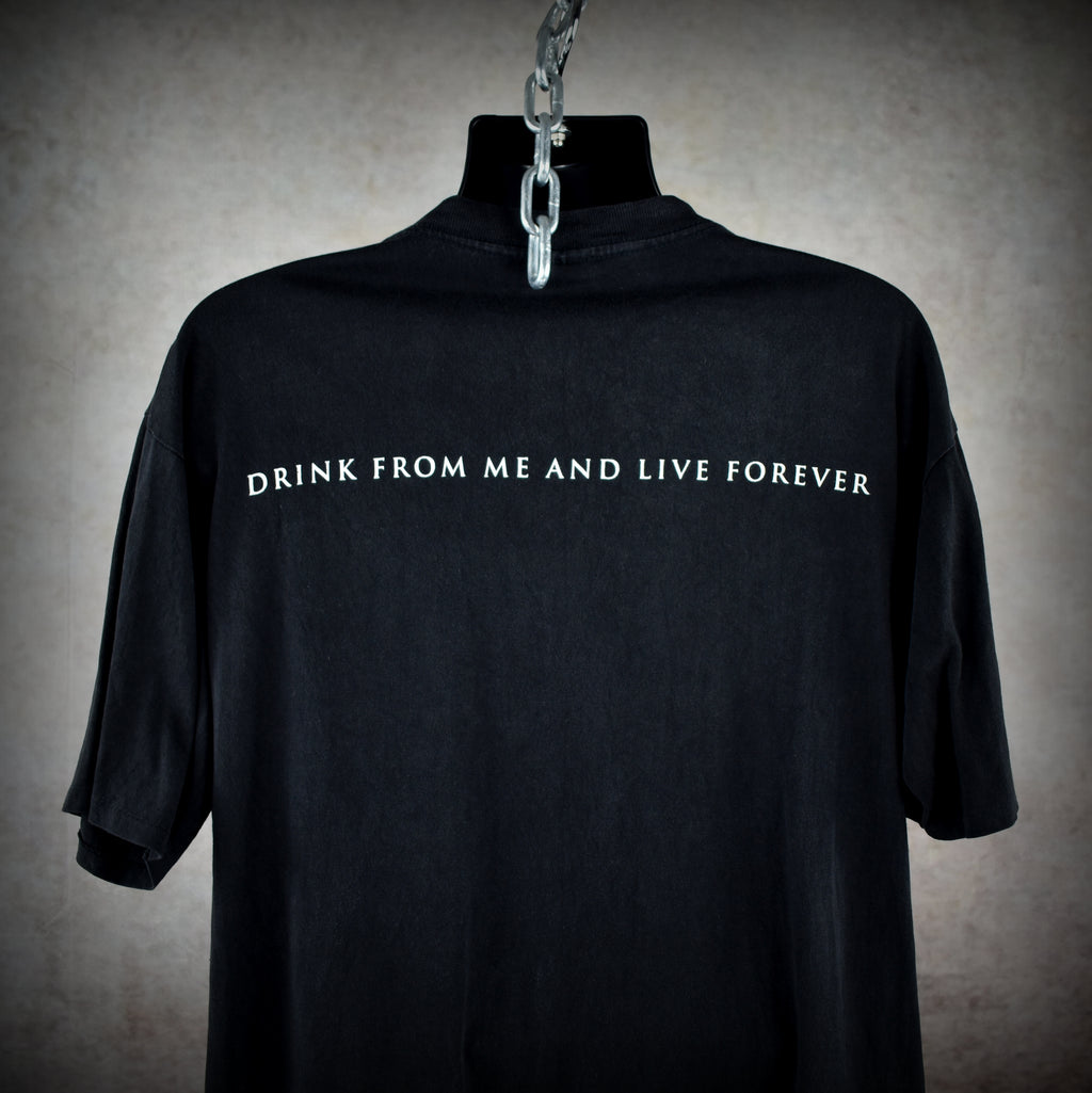1994 interview with the vampire vintage 90s classic tom cruise + brad pitt southern gothic horror movie t-shirt