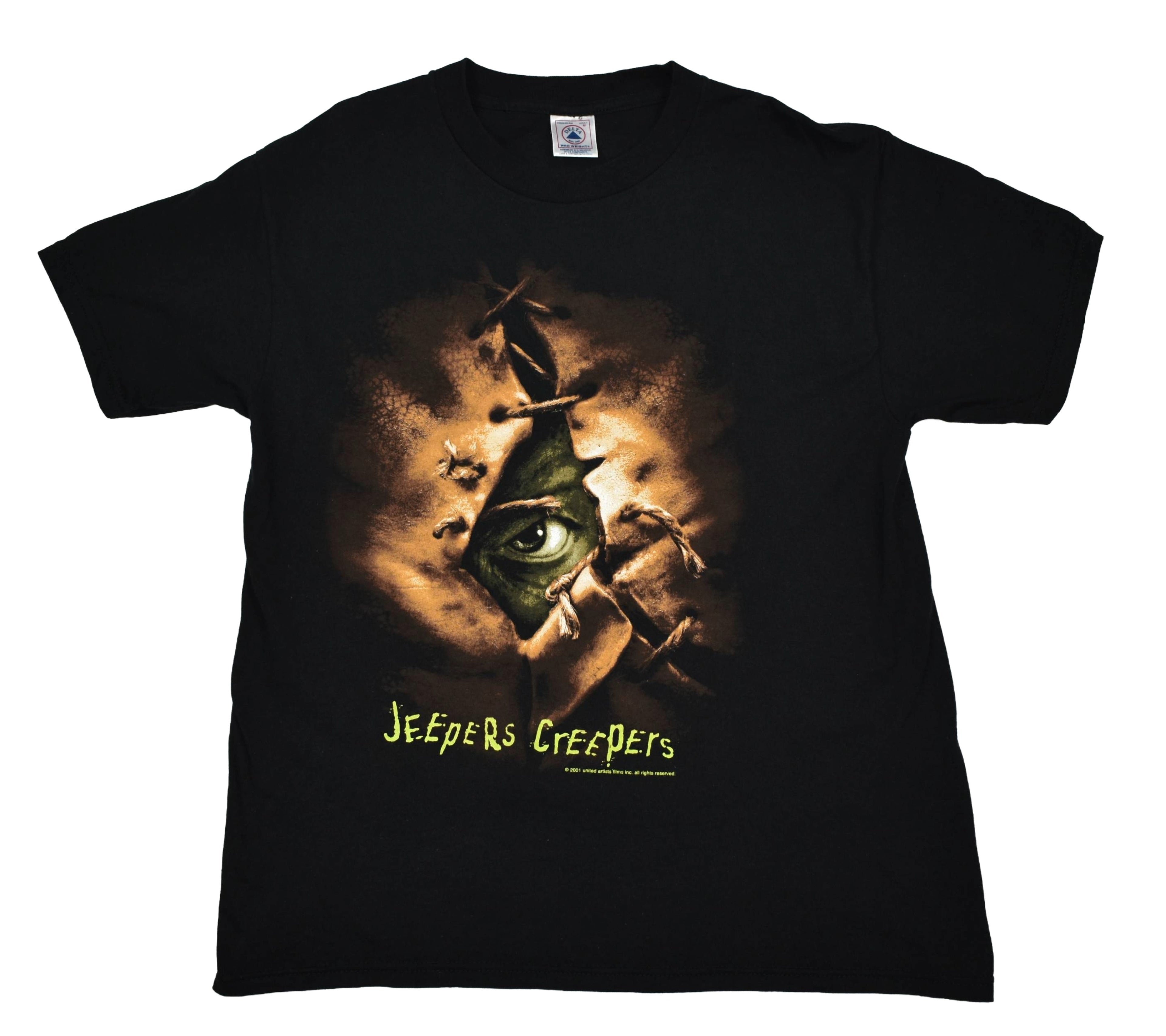 2001 jeepers creepers vintage y2k cult classic supernatural monster horror movie t-shirt