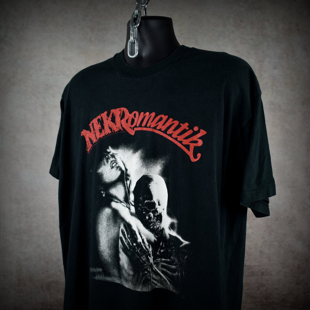 90s nekromantik vintage cult classic 1987 german erotic exploitation horror movie t-shirt