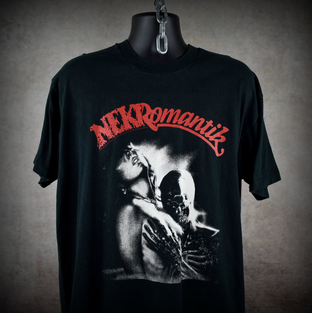 90s nekromantik vintage cult classic 1987 german erotic exploitation horror movie t-shirt
