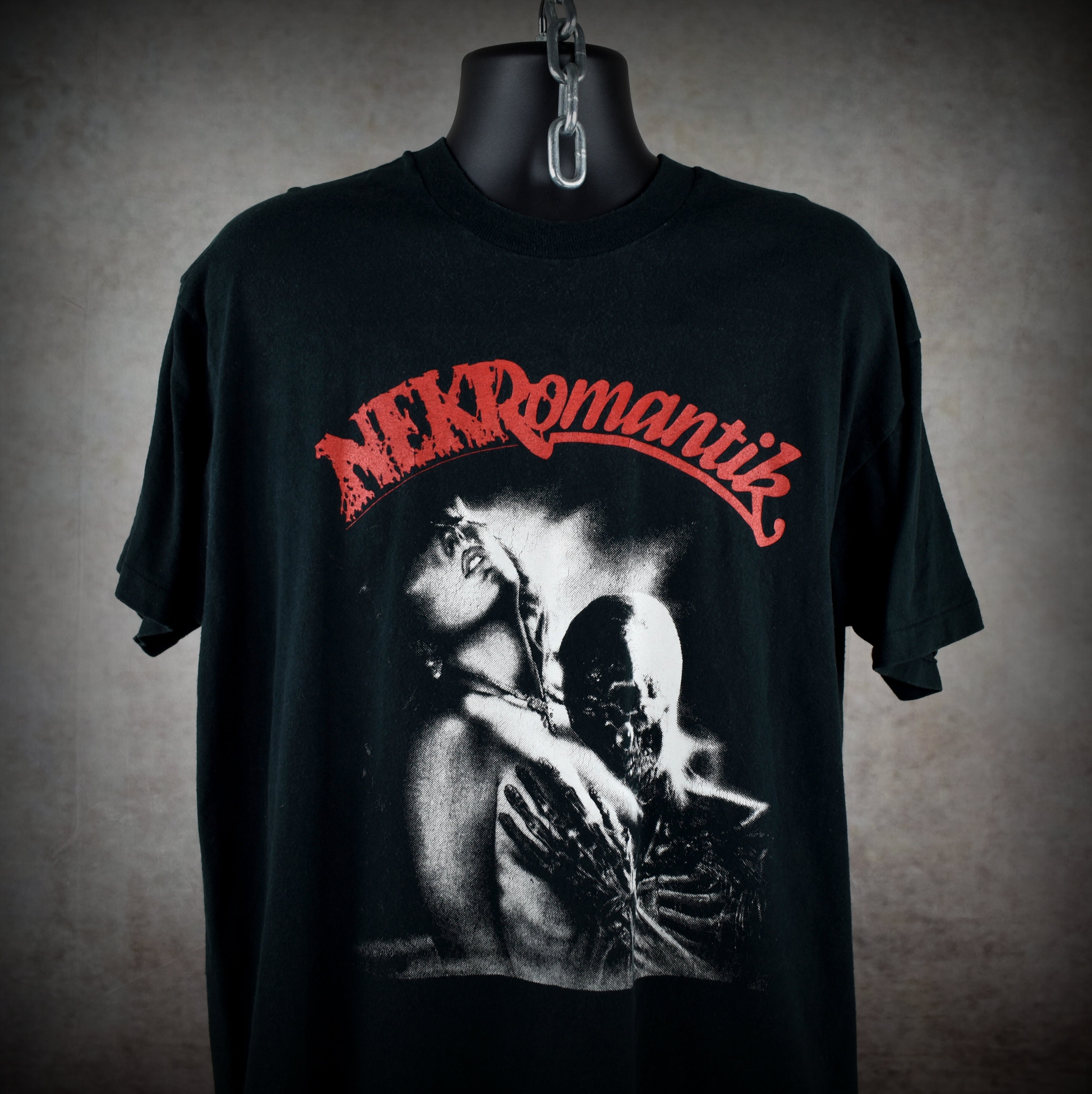 90s nekromantik vintage cult classic 1987 german erotic exploitation horror movie t-shirt