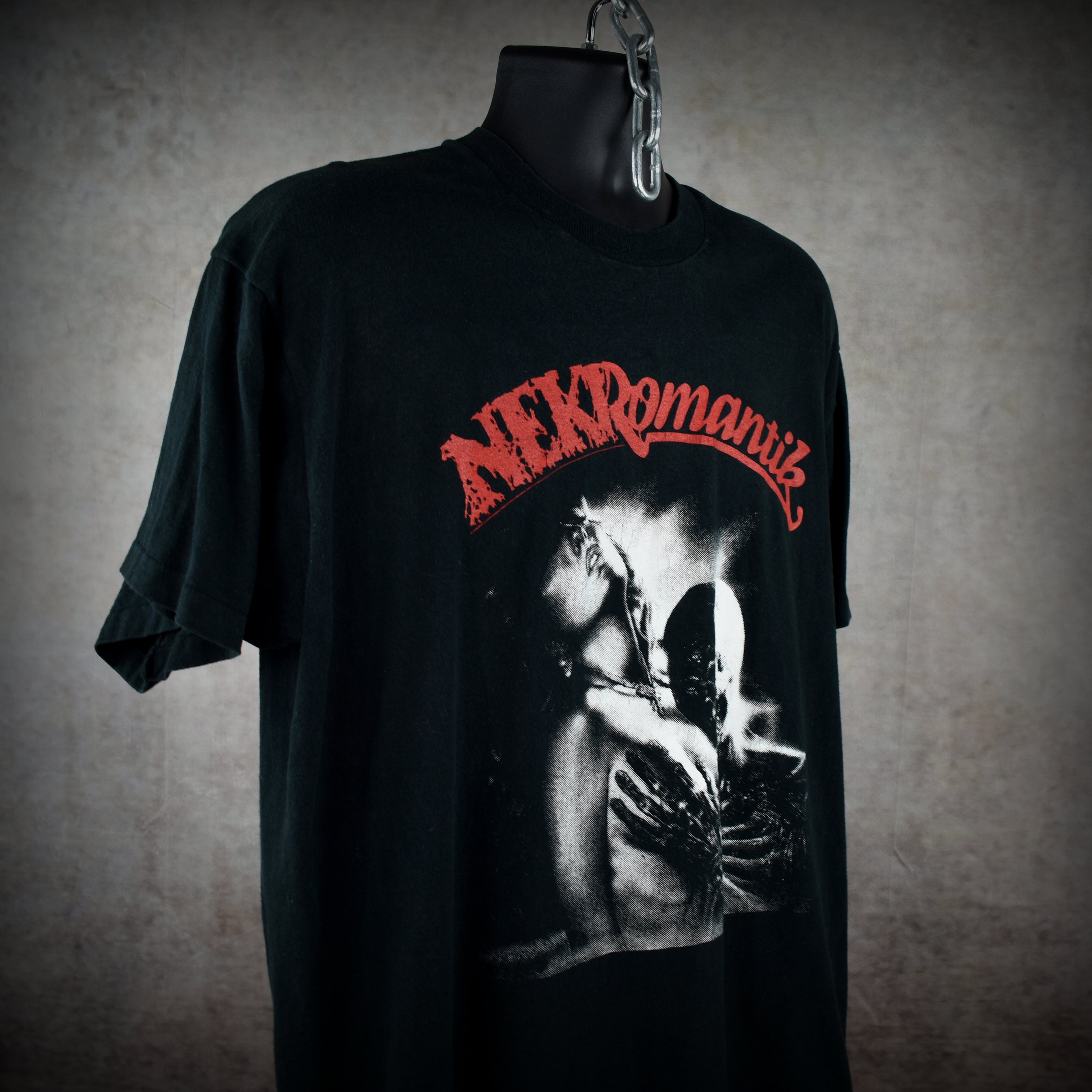 90s nekromantik vintage cult classic 1987 german erotic exploitation horror movie t-shirt