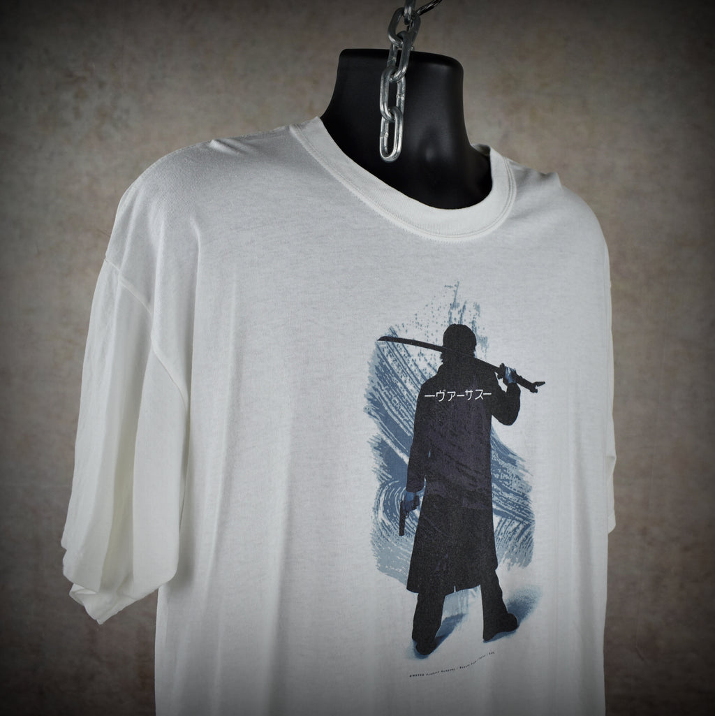2000 versus vintage y2k cult classic japanese yakuza zombie horror movie t-shirt