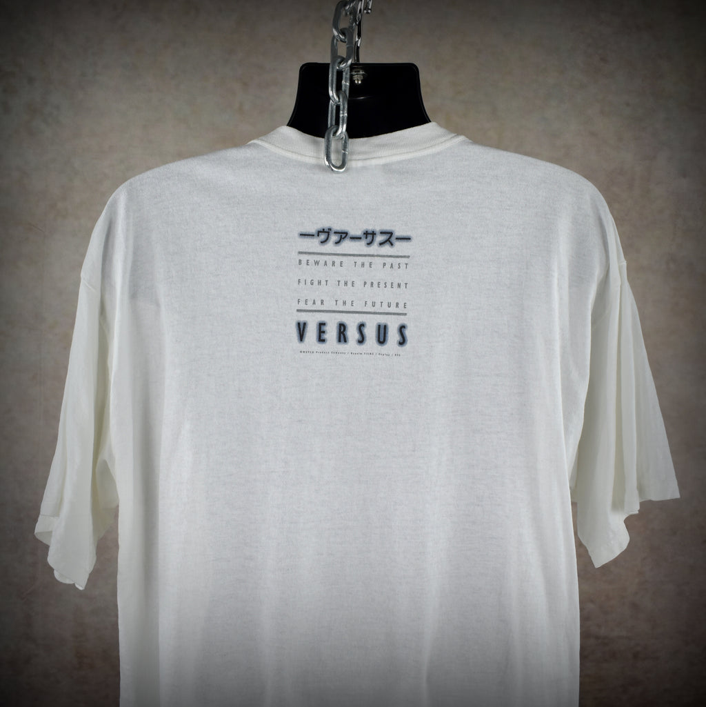 2000 versus vintage y2k cult classic japanese yakuza zombie horror movie t-shirt