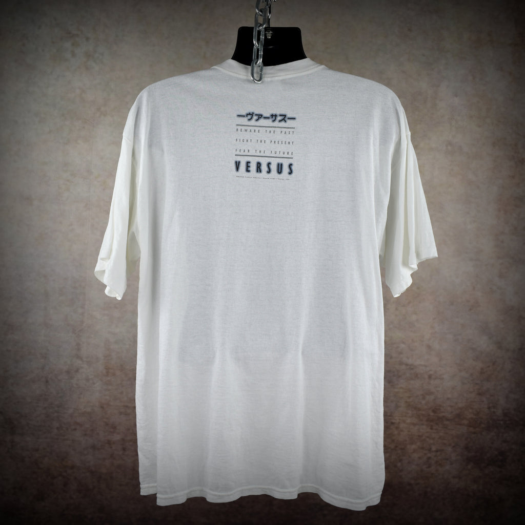 2000 versus vintage y2k cult classic japanese yakuza zombie horror movie t-shirt