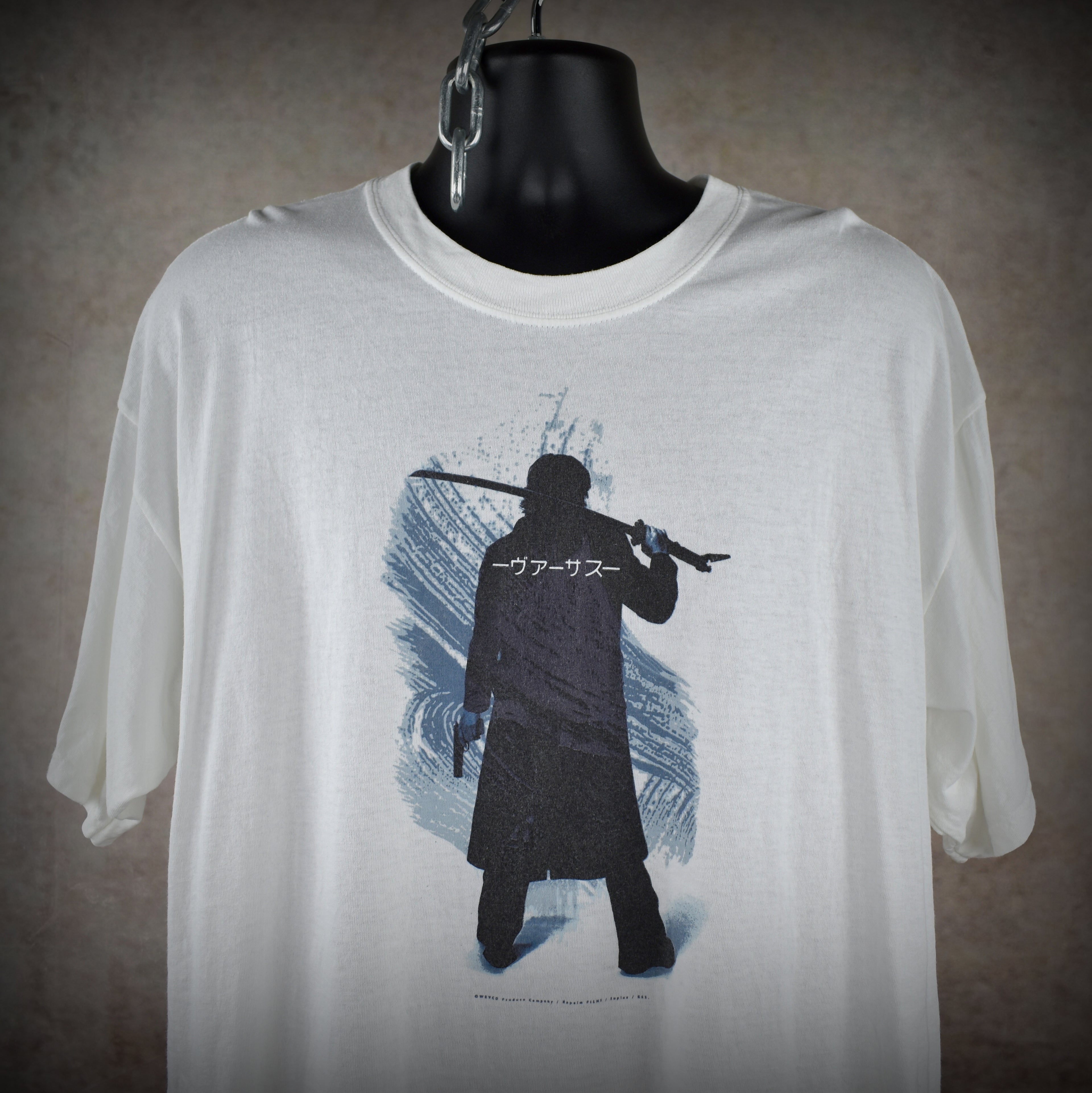 2000 versus vintage y2k cult classic japanese yakuza zombie horror movie t-shirt