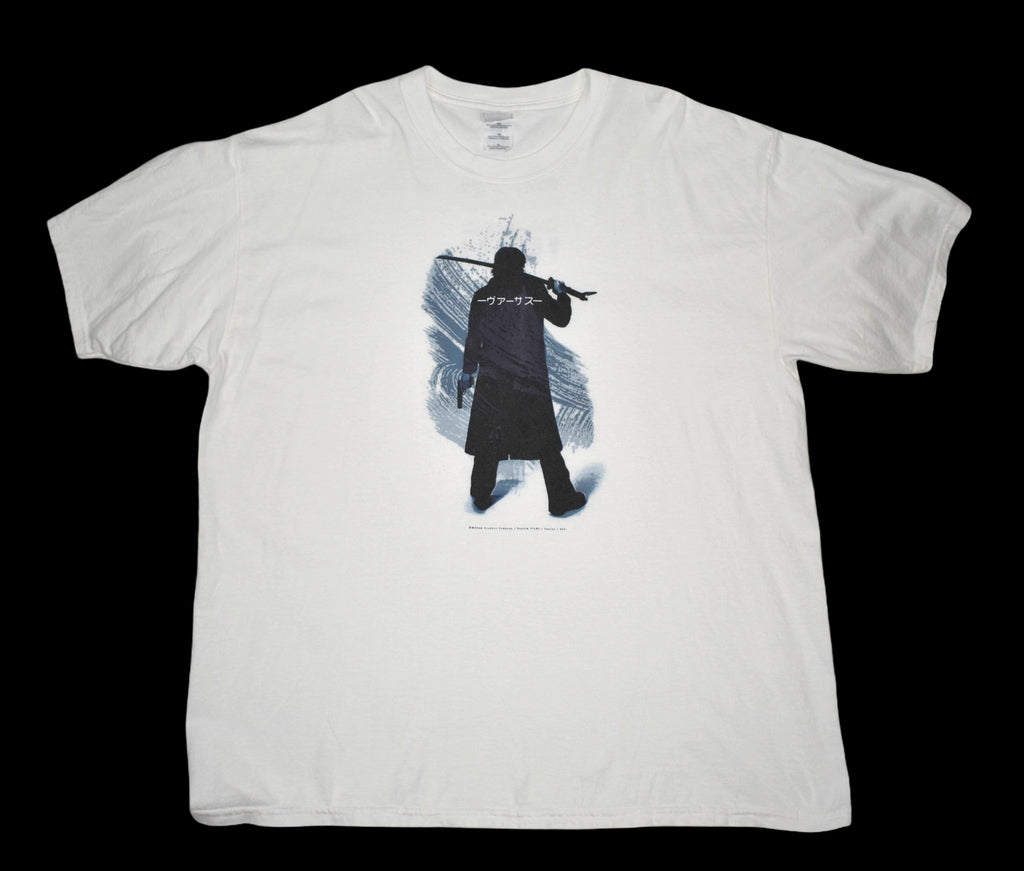 2000 versus vintage y2k cult classic japanese yakuza zombie horror movie t-shirt