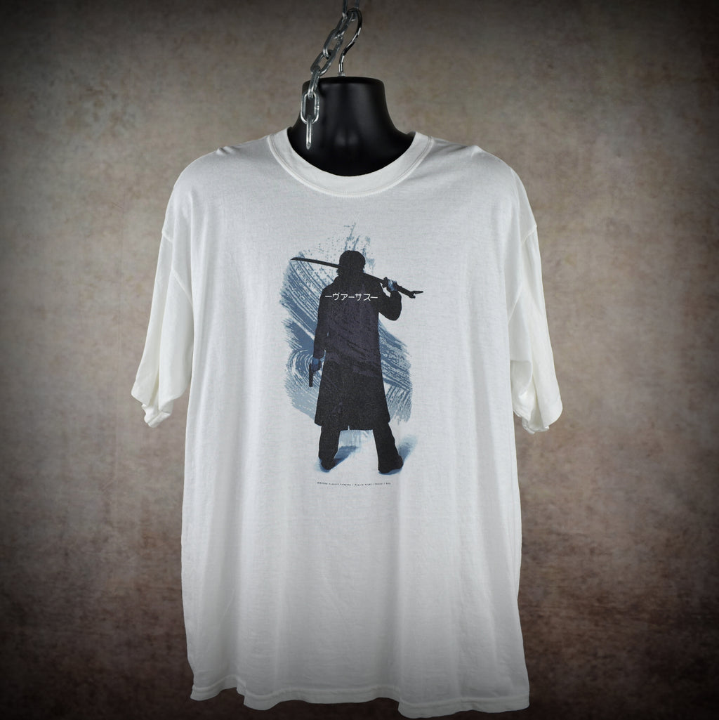 2000 versus vintage y2k cult classic japanese yakuza zombie horror movie t-shirt
