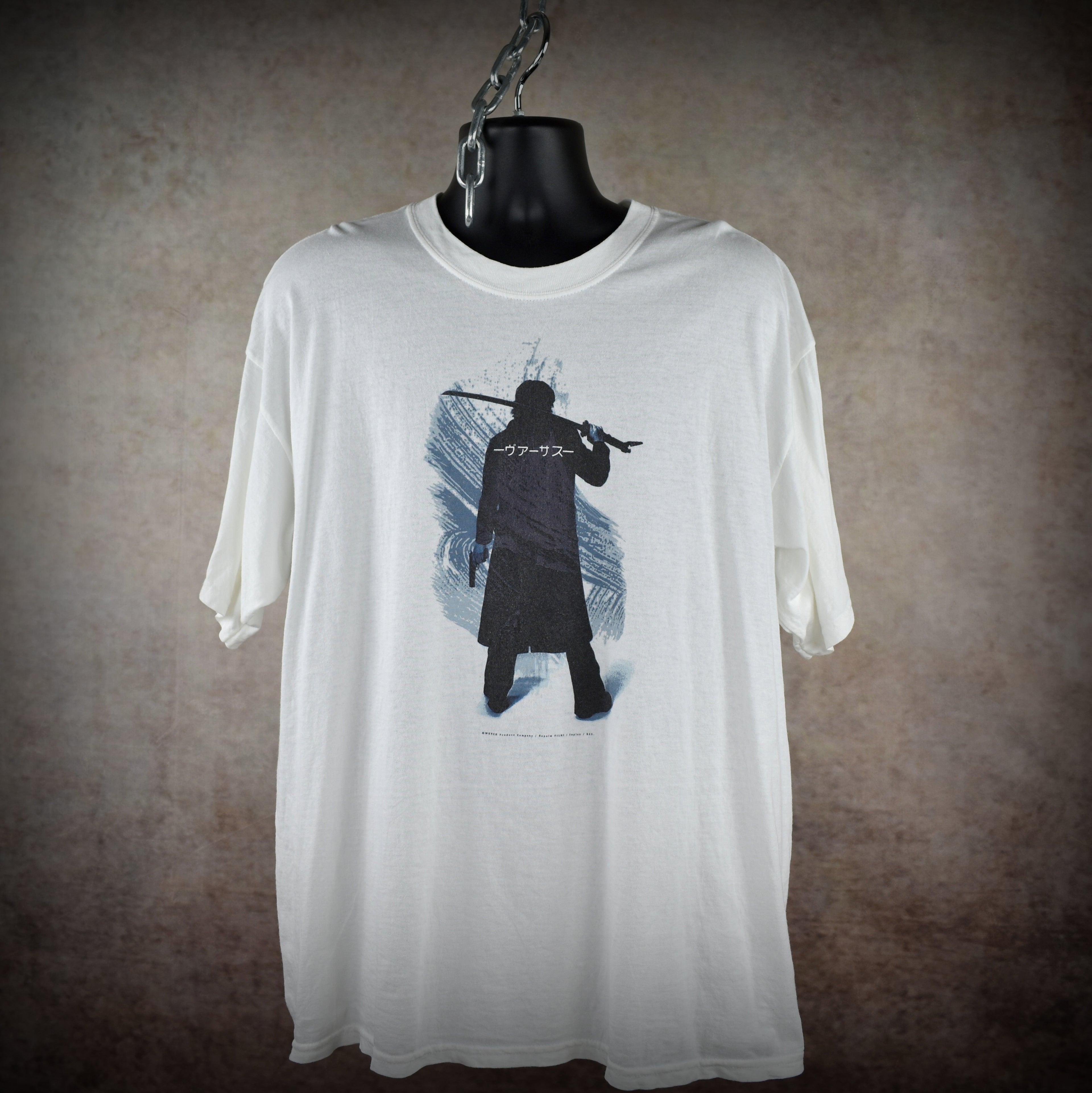 2000 versus vintage y2k cult classic japanese yakuza zombie horror movie t-shirt