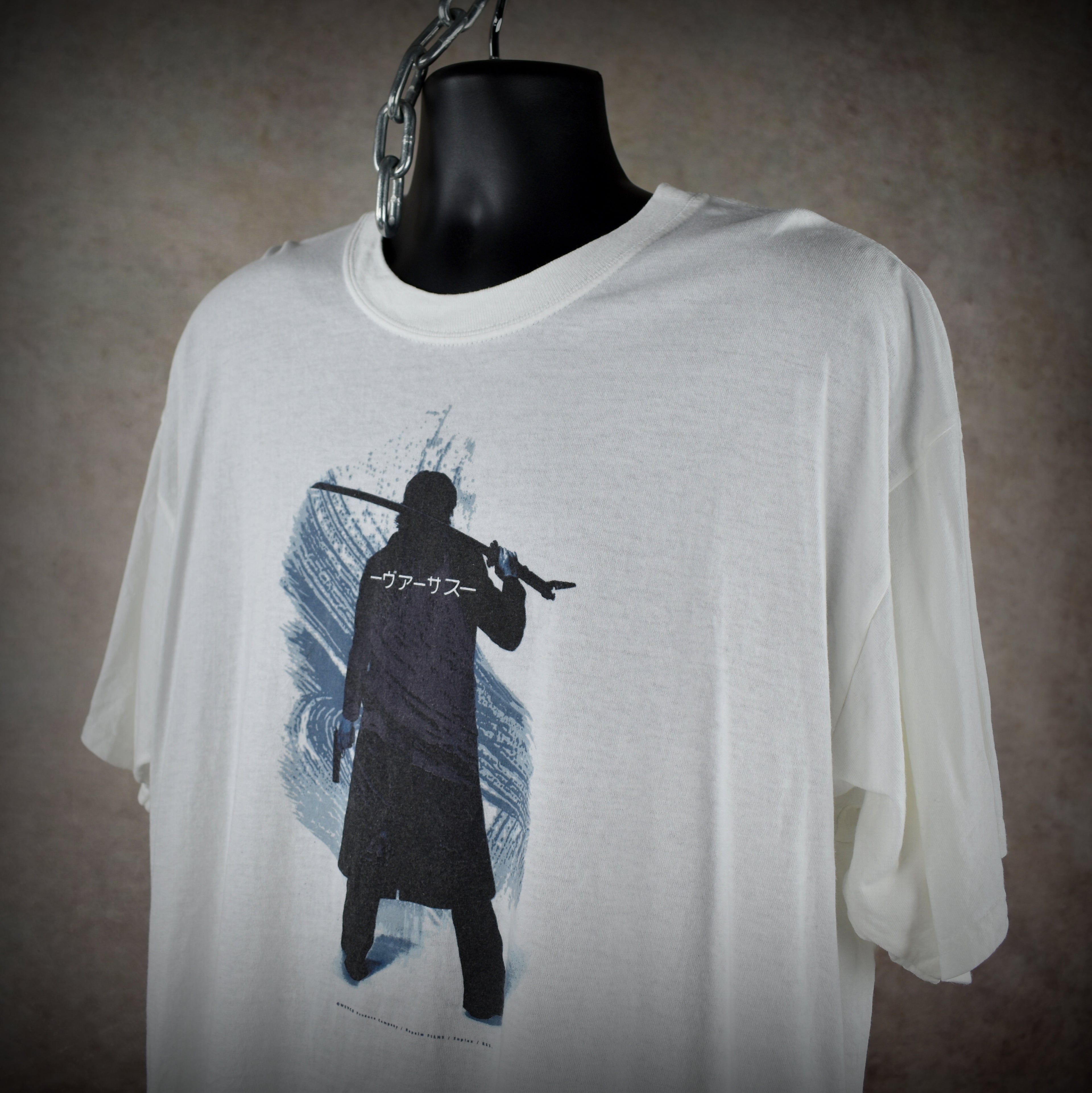2000 versus vintage y2k cult classic japanese yakuza zombie horror movie t-shirt