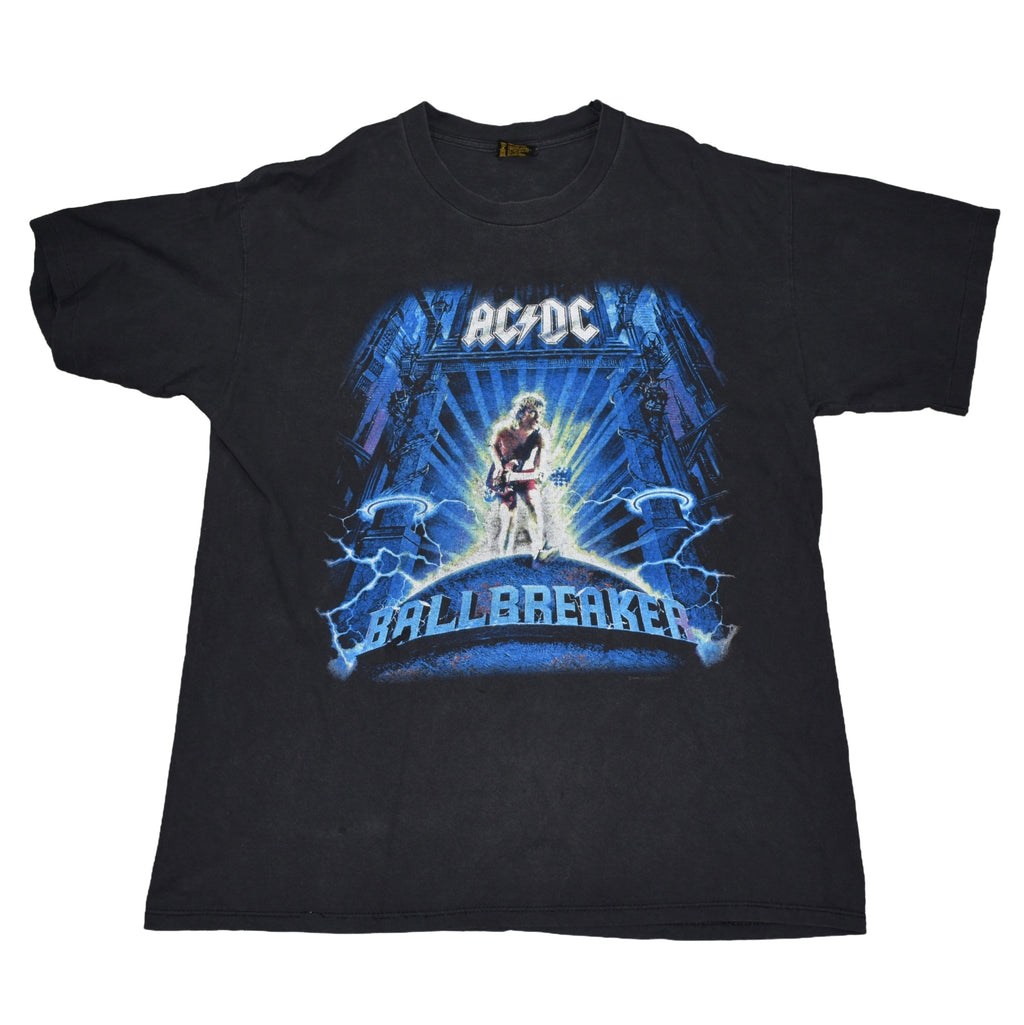 1996 ac/dc vintage ballbreaker tour 90s classic rock band t-shirt