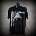 1993 aerosmith vintage wayne's world 2 era iconic 90s alternative rock band get a grip tour t-shirt