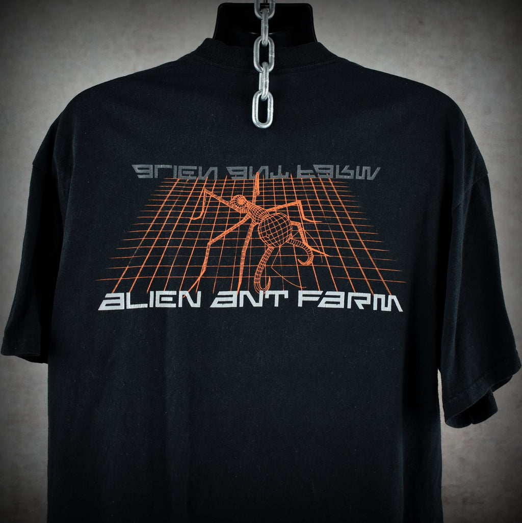 2001 alien ant farm vintage smooth criminal era y2k alternative rock band promo t-shirt