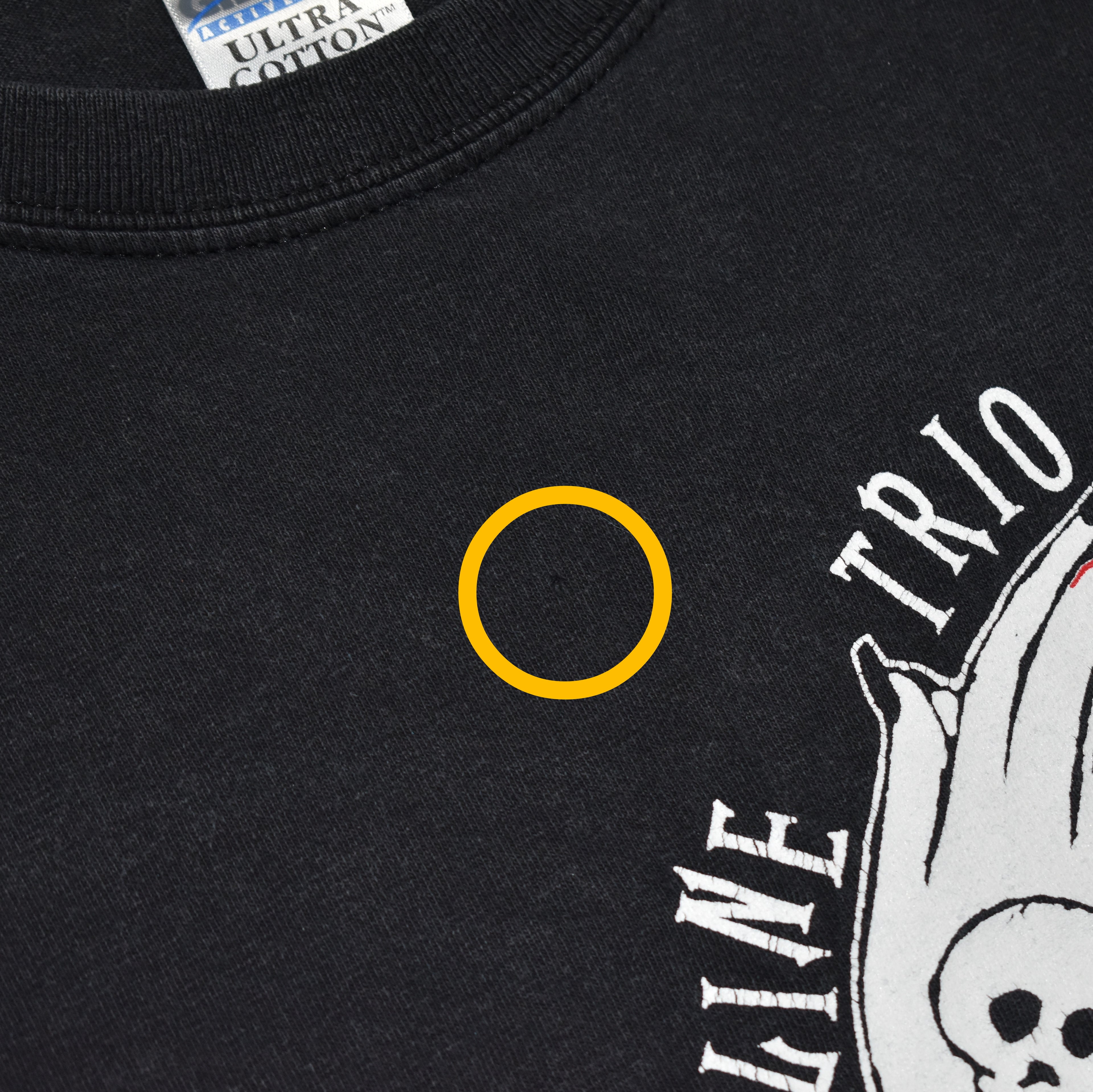 2000s alkaline trio vintage from here to infirmary era classic pop punk band logo promo t-shirt