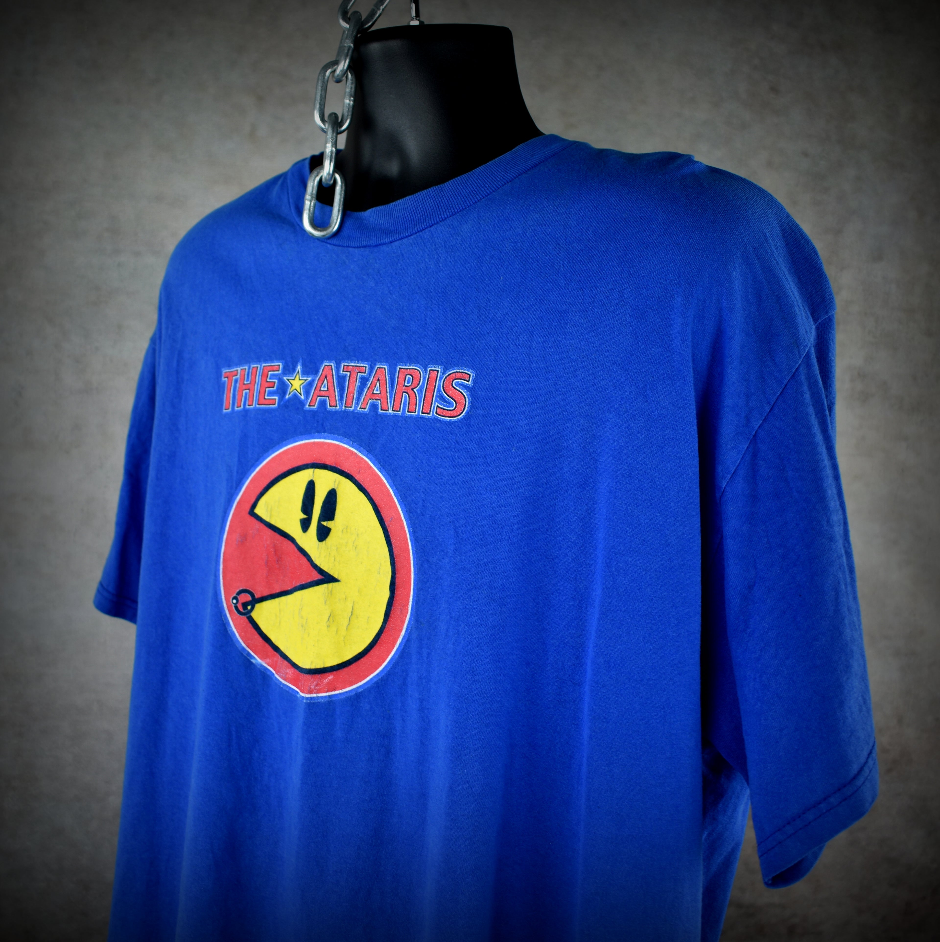 1998 the ataris vintage look forward to failure era infamous pac-man lip piercing 90s pop punk band t-shirt