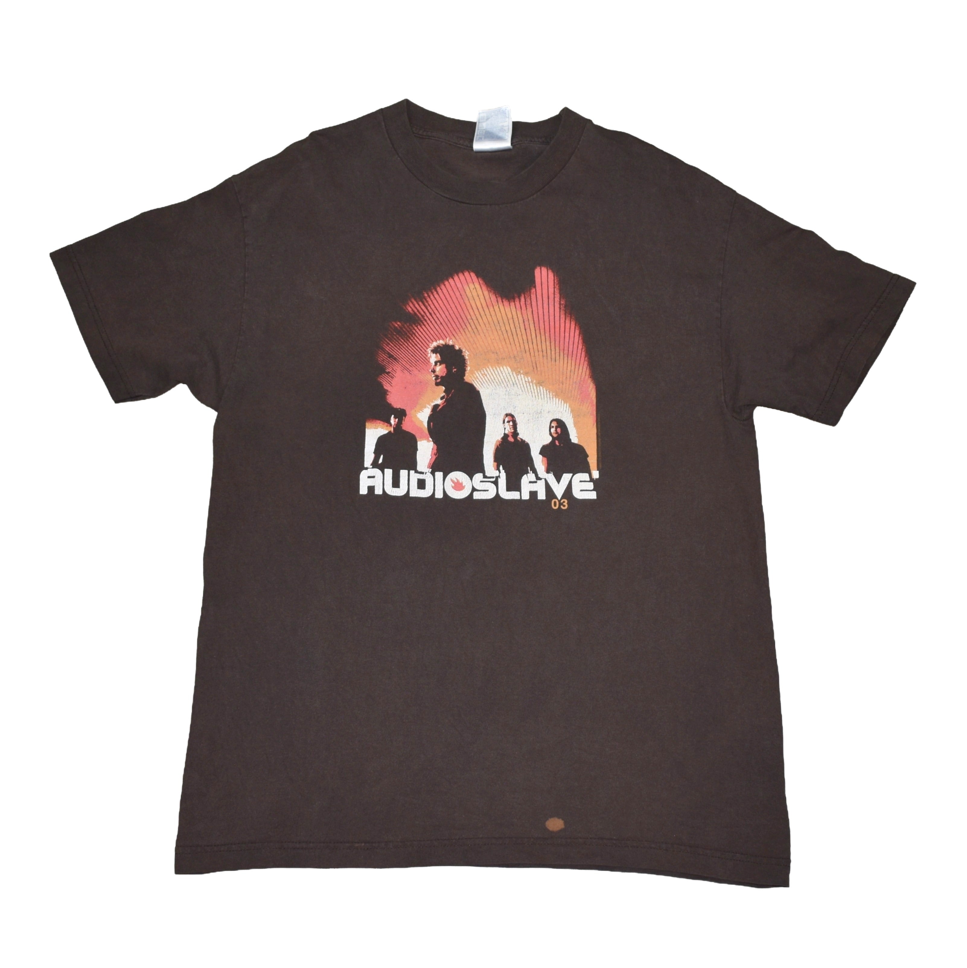 2003 audioslave vintage like a stone era classic y2k alternative rock band concert t-shirt