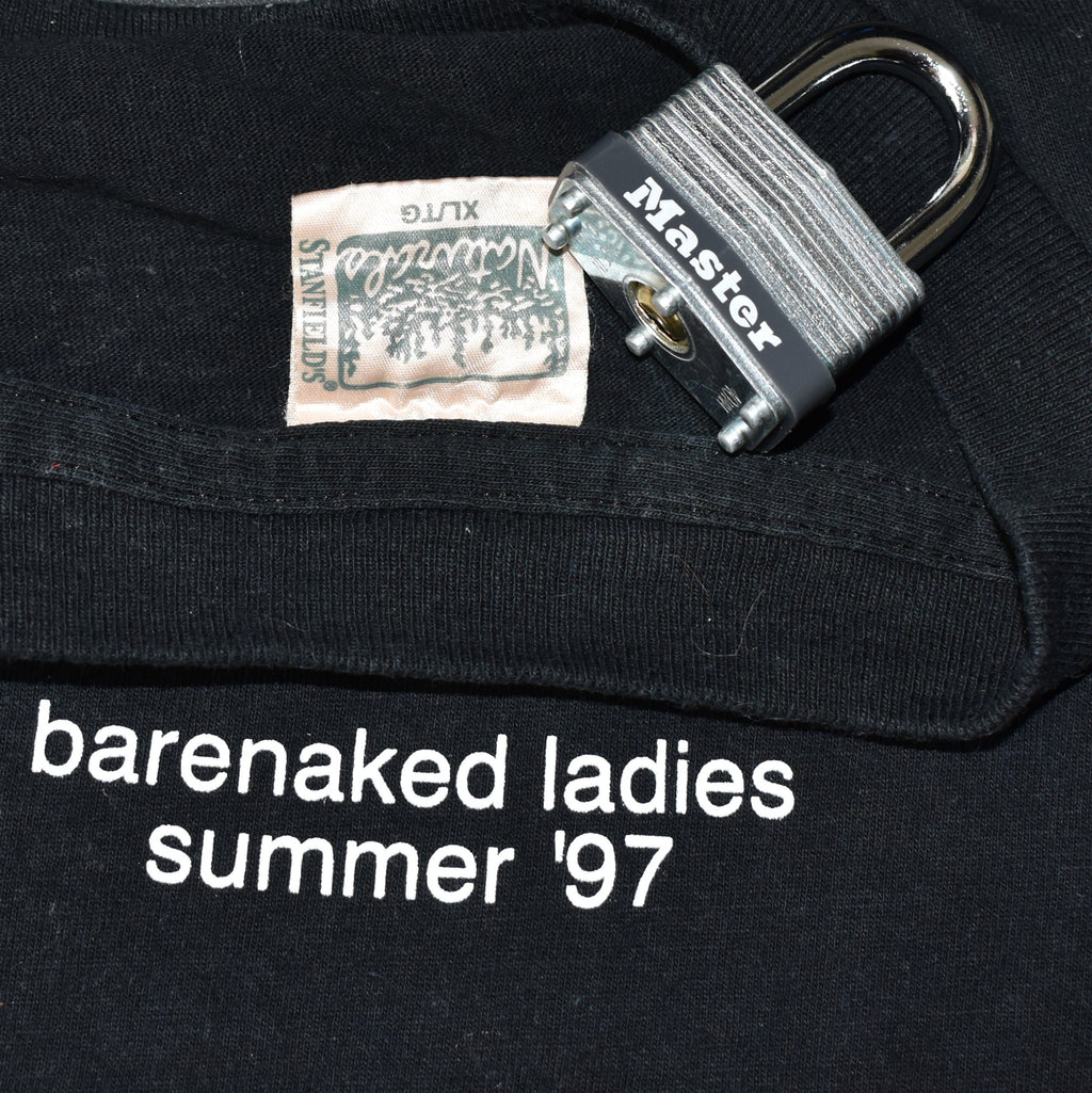 1997 barenaked ladies vintage i love alternative rock cult classic 90s pop rock band t-shirt