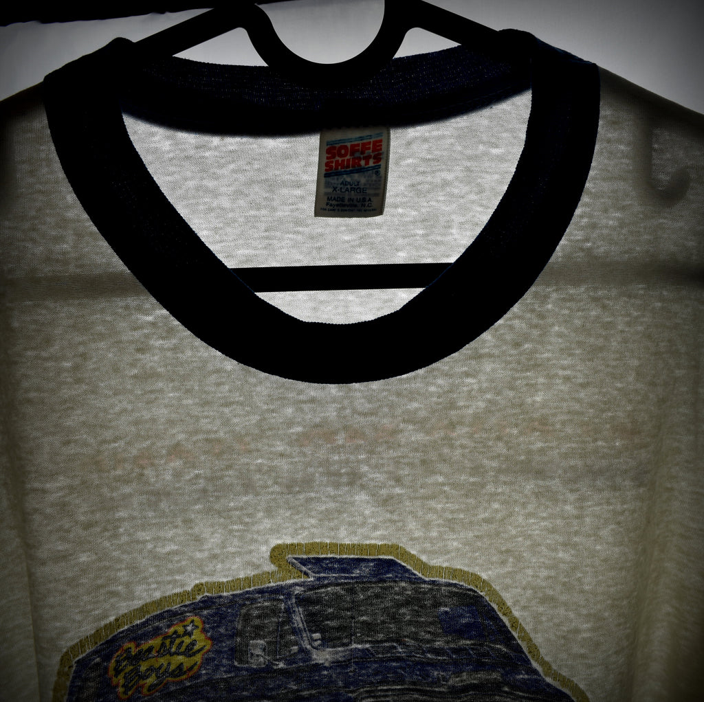 1994 beastie boys vintage ill communication era aloha mr. hand paper thin ringer band t-shirt