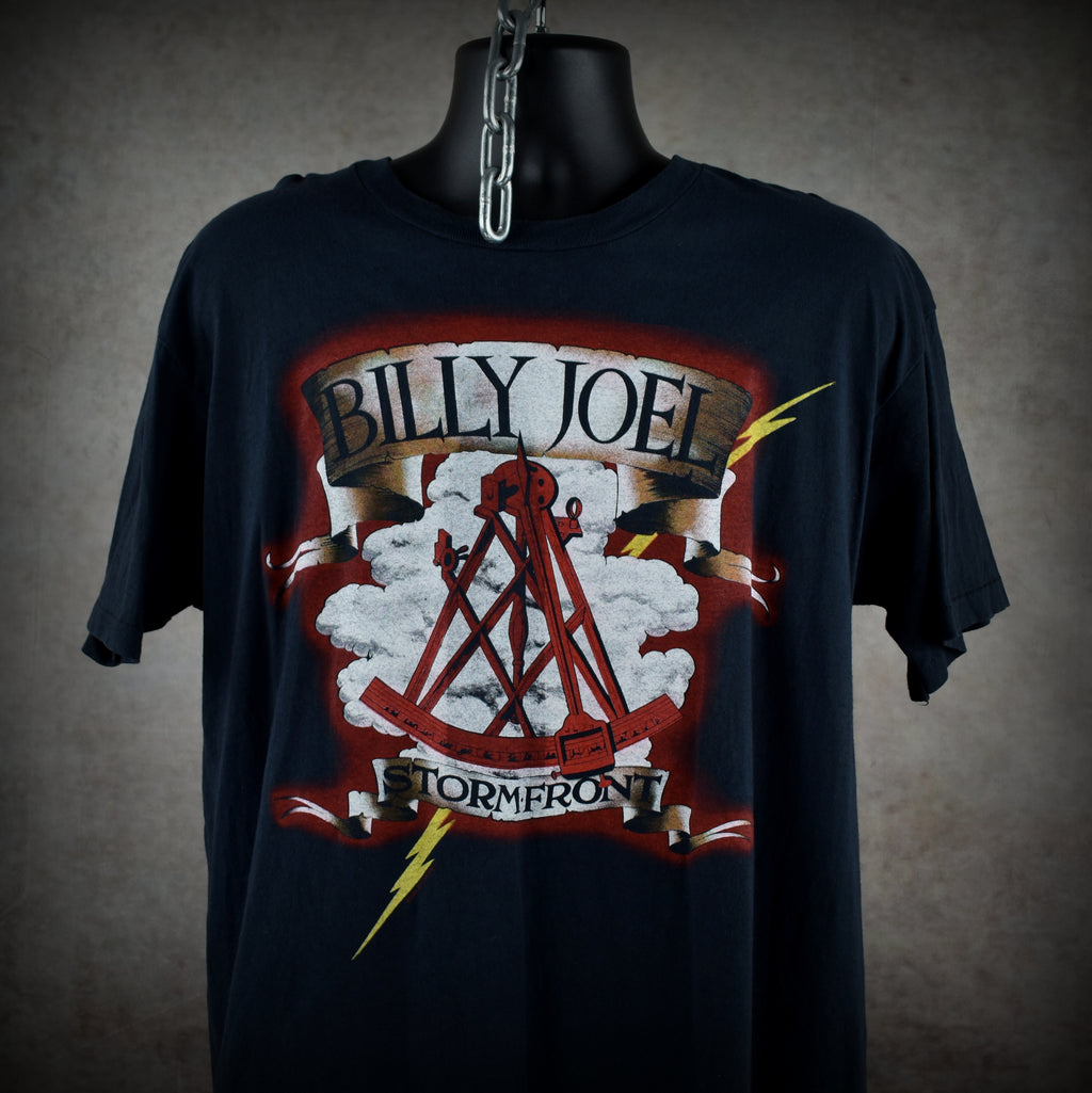 1989 billy joel vintage only the good die young classic 80s piano rock band tour t-shirt