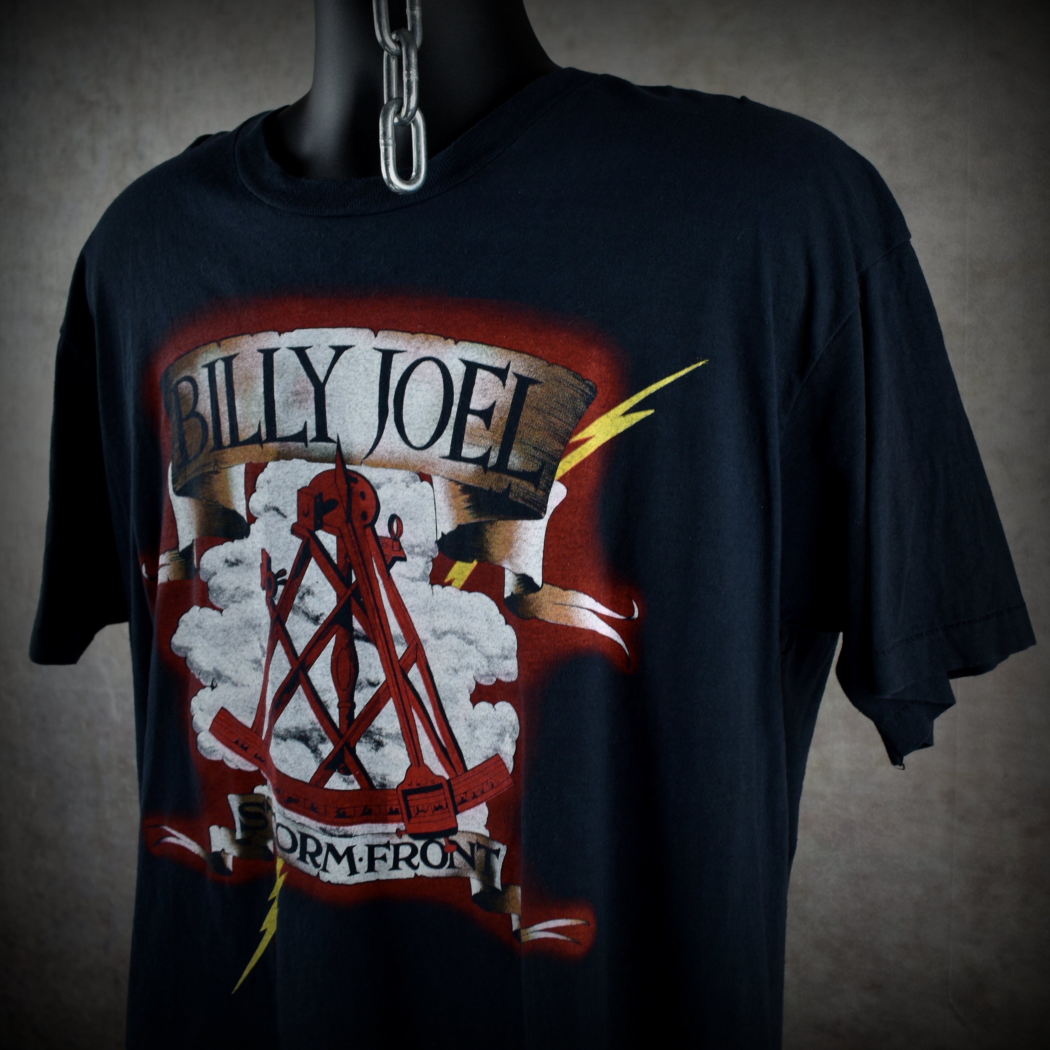 1989 billy joel vintage only the good die young classic 80s piano rock band tour t-shirt