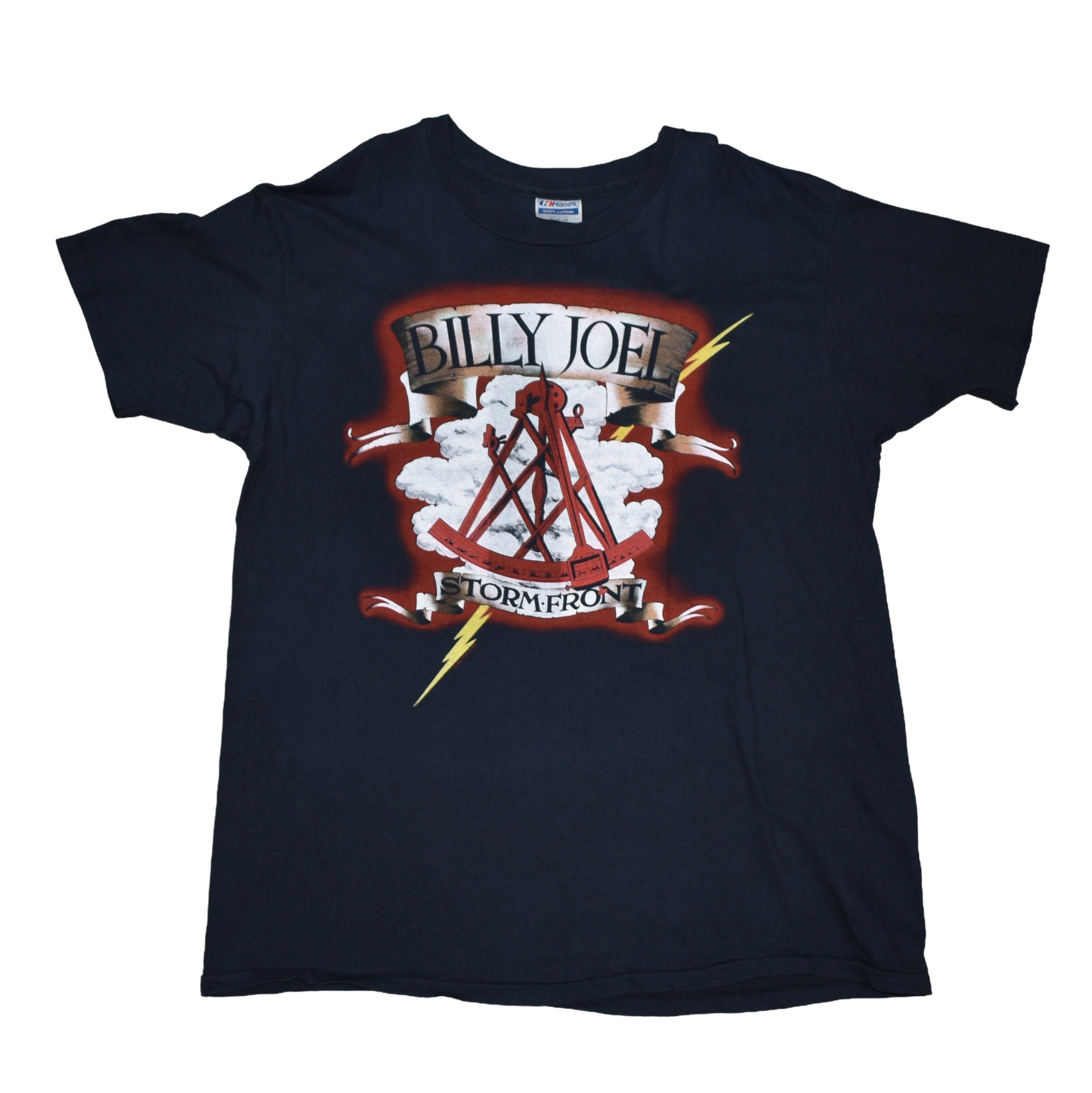 1989 billy joel vintage only the good die young classic 80s piano rock band tour t-shirt