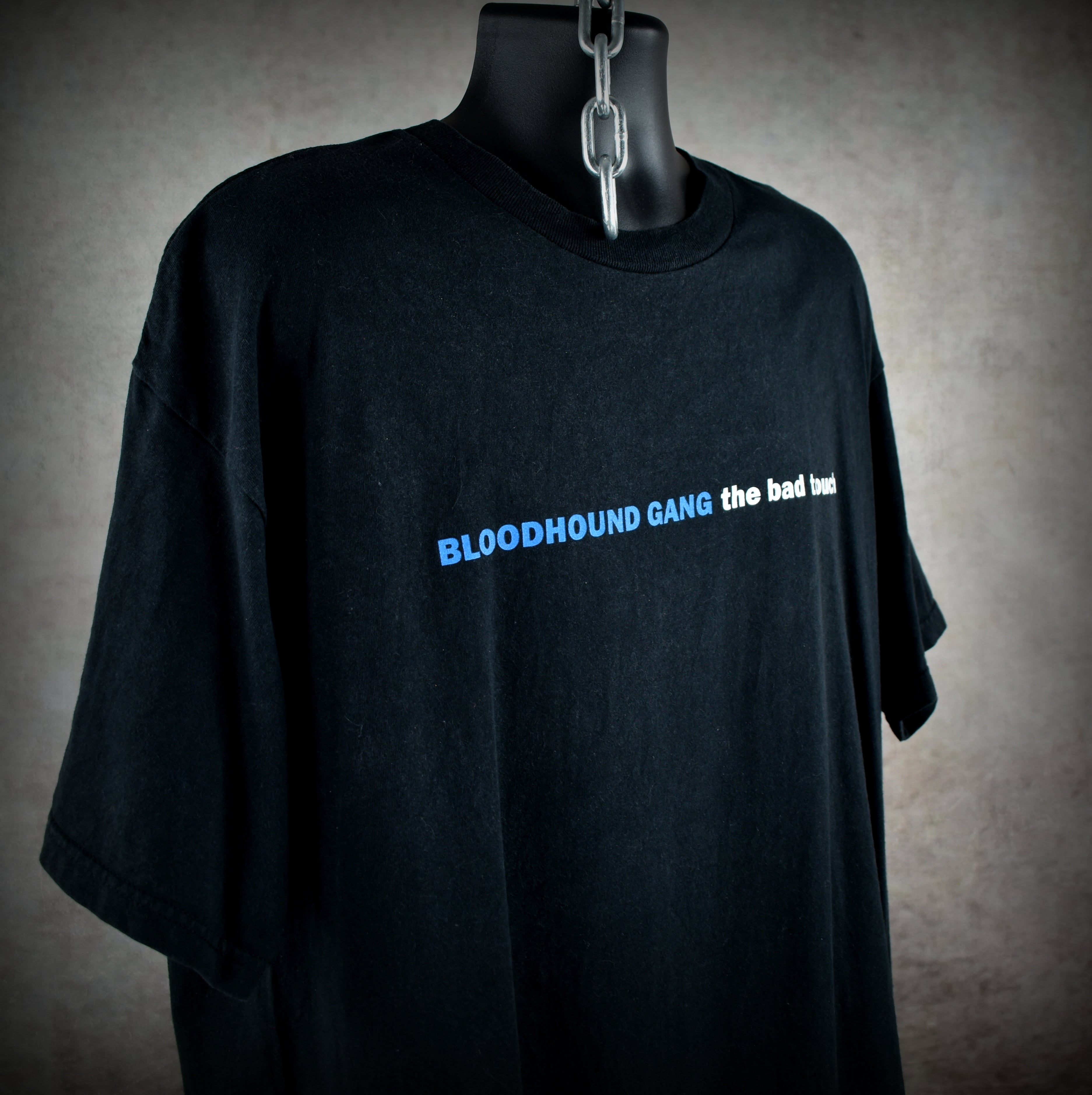 1999 bloodhound gang vintage the bad touch iconic y2k pop punk band song promo t-shirt