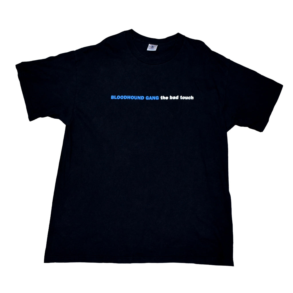 1999 bloodhound gang vintage the bad touch iconic y2k pop punk band song promo t-shirt