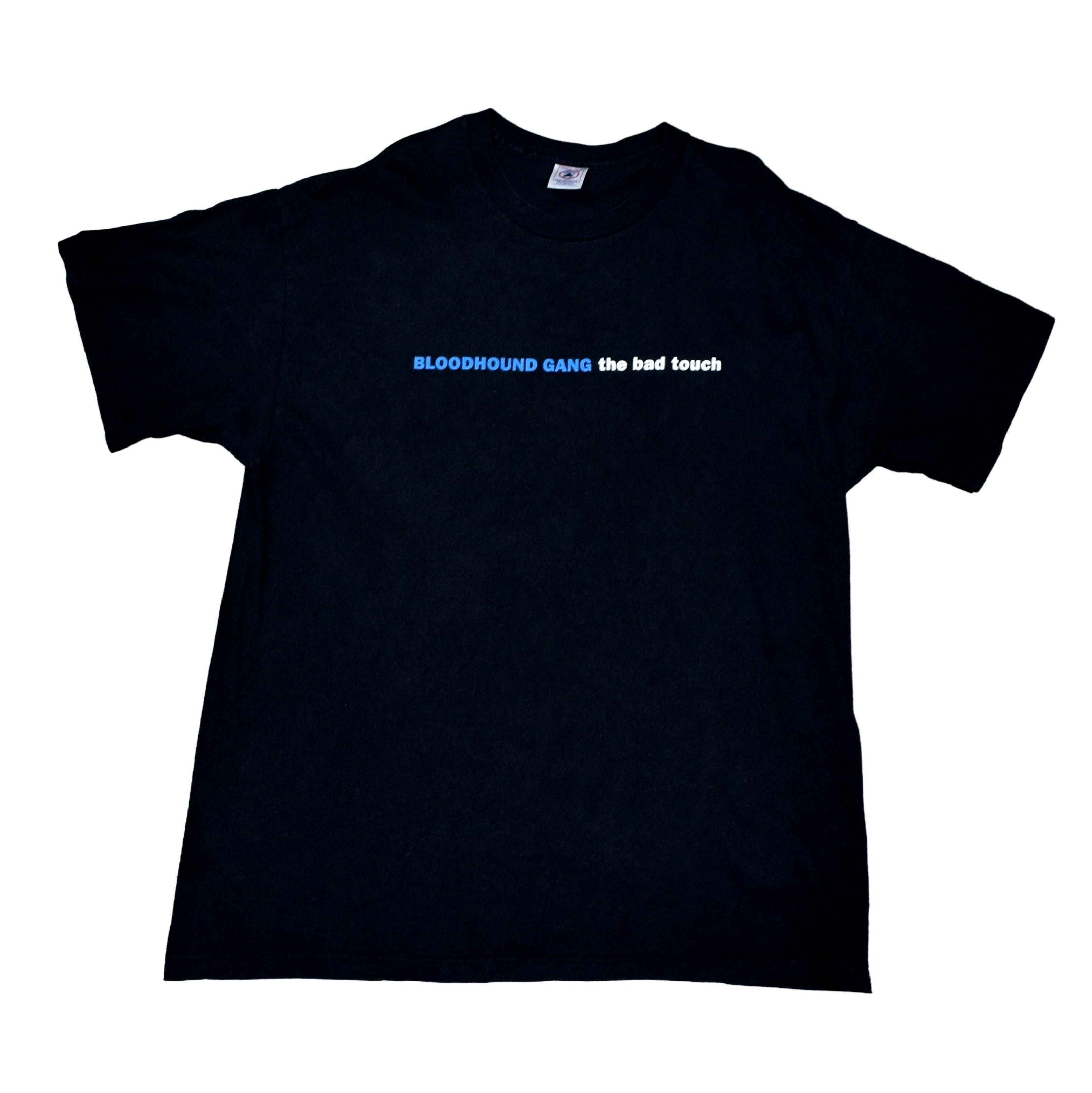 1999 bloodhound gang vintage the bad touch iconic y2k pop punk band song promo t-shirt