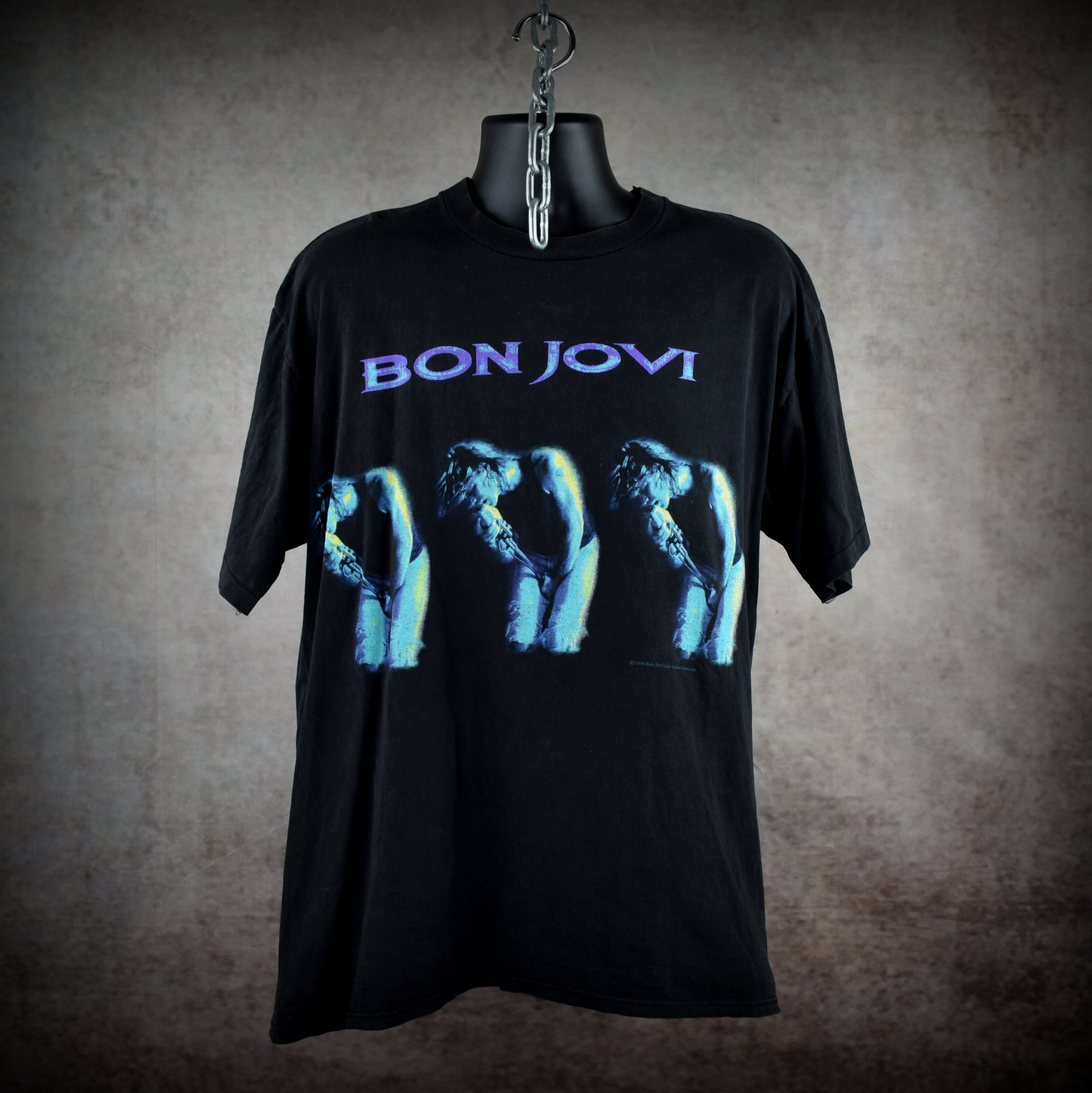 1994 bon jovi vintage crossroads era classic 90s radio rock concert tour t-shirt