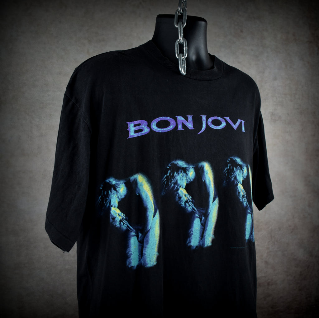 1994 bon jovi vintage crossroads era classic 90s radio rock concert tour t-shirt