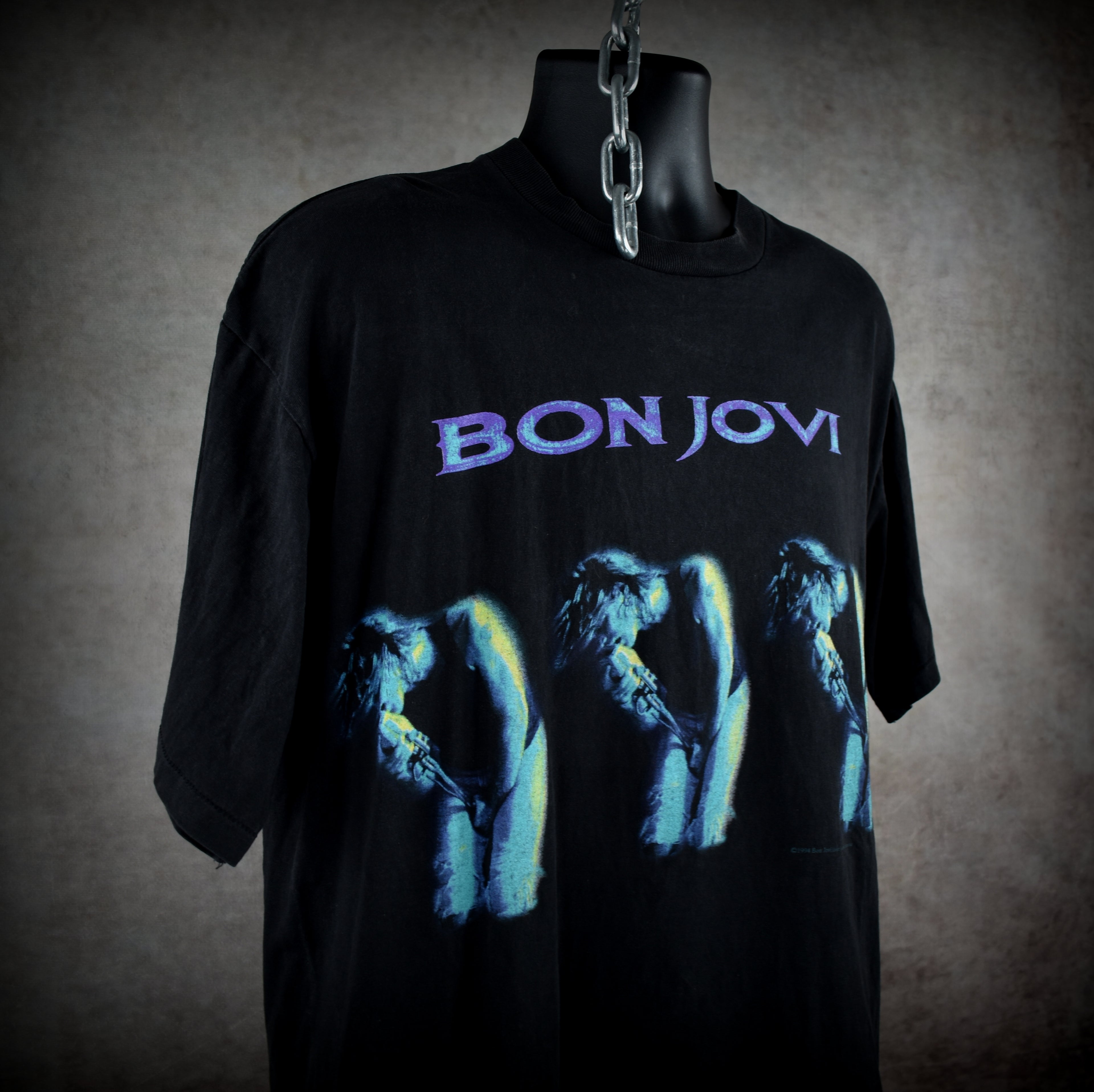 1994 bon jovi vintage crossroads era classic 90s radio rock concert tour t-shirt