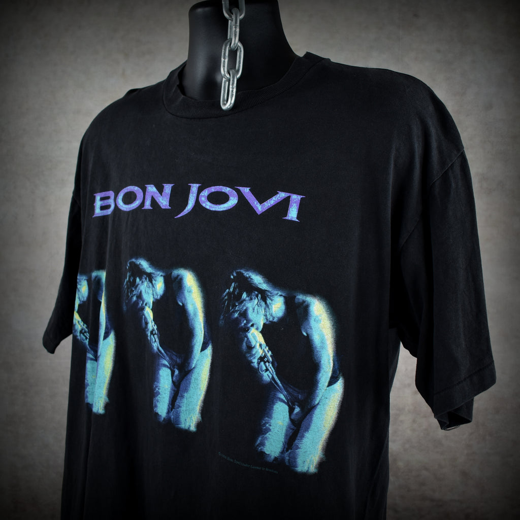 1994 bon jovi vintage crossroads era classic 90s radio rock concert tour t-shirt