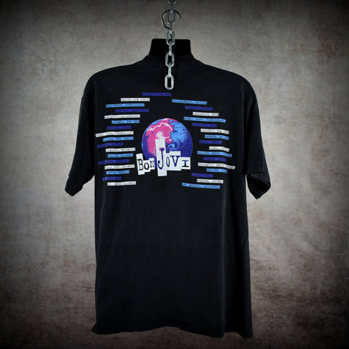 1994 bon jovi vintage crossroads era classic 90s radio rock concert tour t-shirt