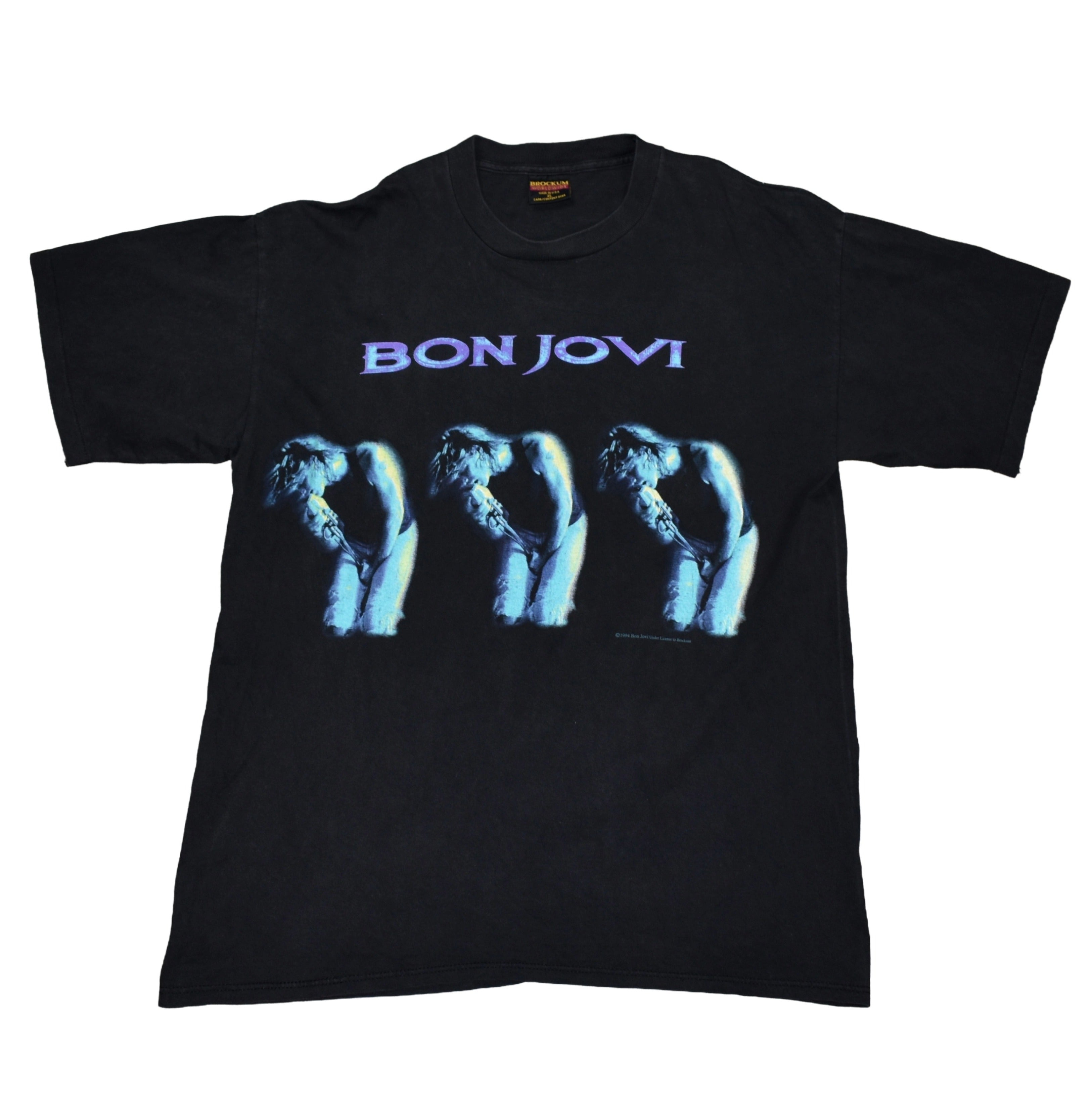 1994 bon jovi vintage crossroads era classic 90s radio rock concert tour t-shirt